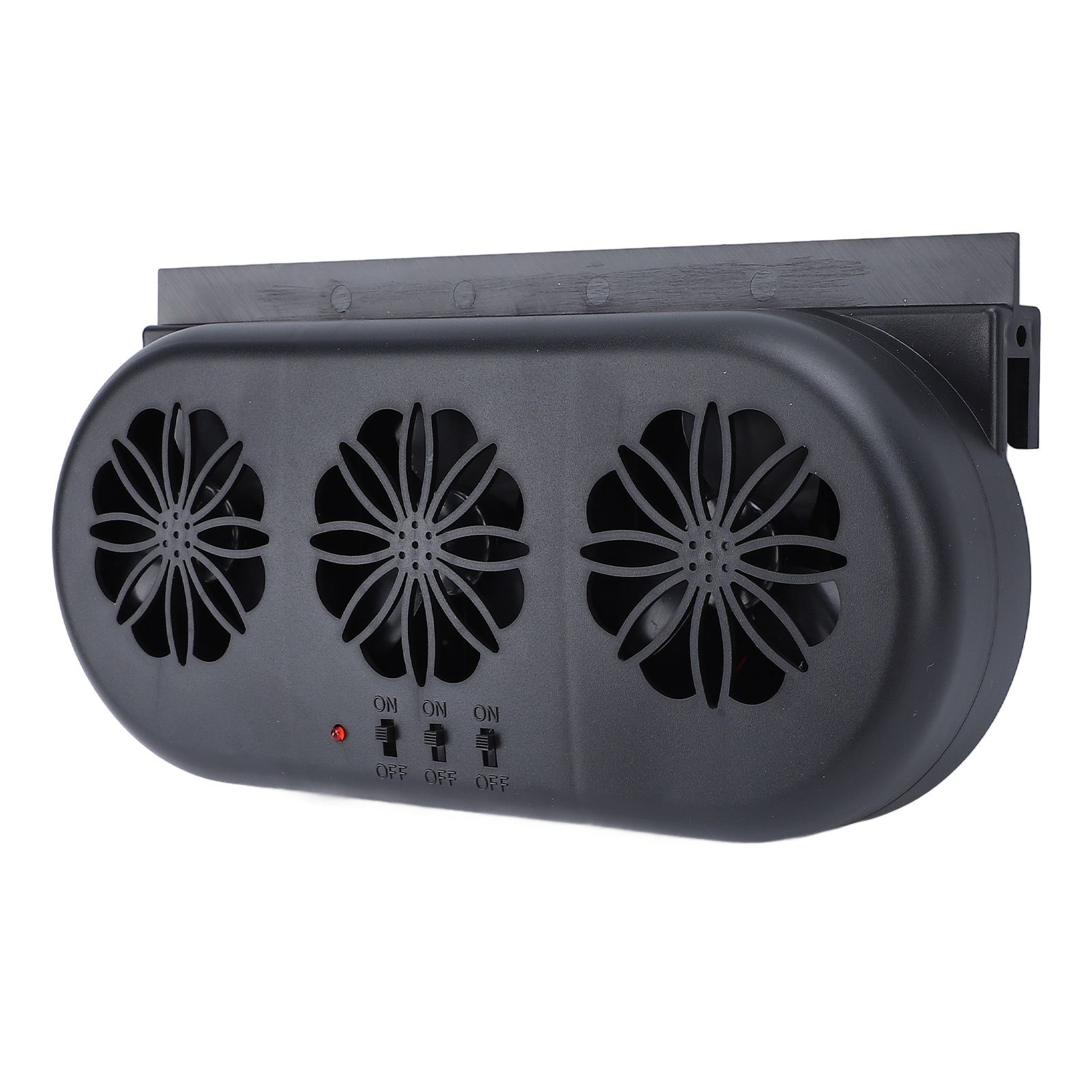Car Air Vent Cooling Fan SUV Window Cooler 3 Outlet USB Plug in Circulation view 6