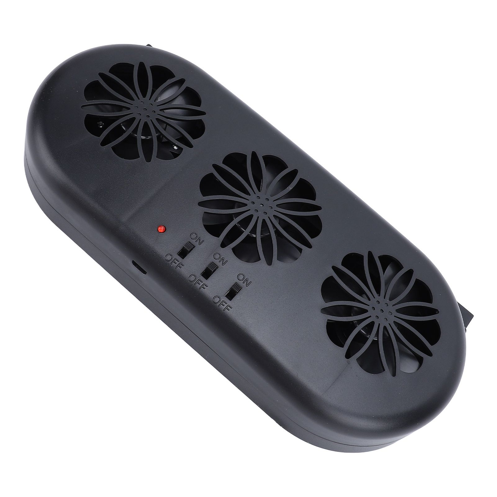 Car Air Vent Cooling Fan SUV Window Cooler 3 Outlet USB Plug in Circulation view 11