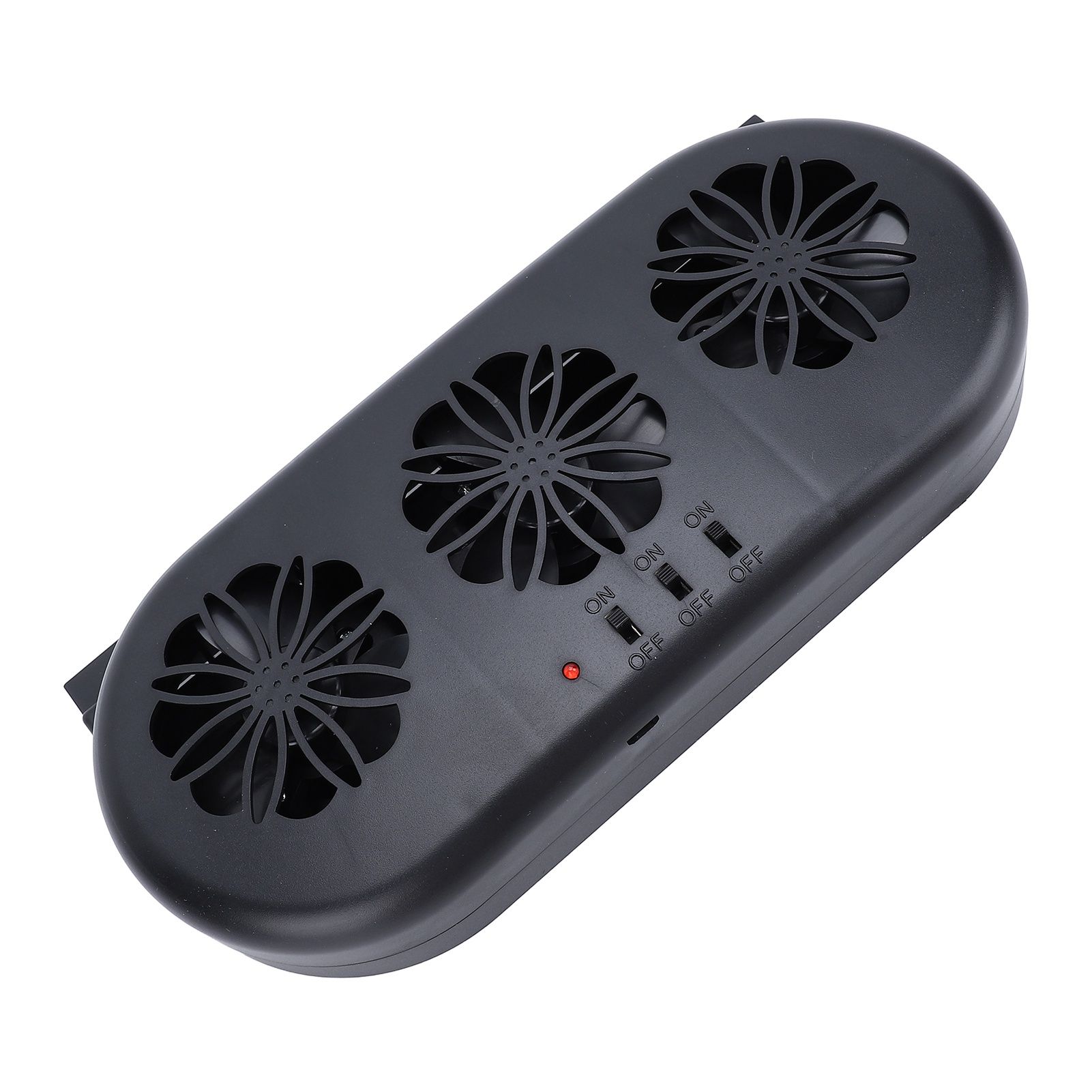 Car Air Vent Cooling Fan SUV Window Cooler 3 Outlet USB Plug in Circulation view 12