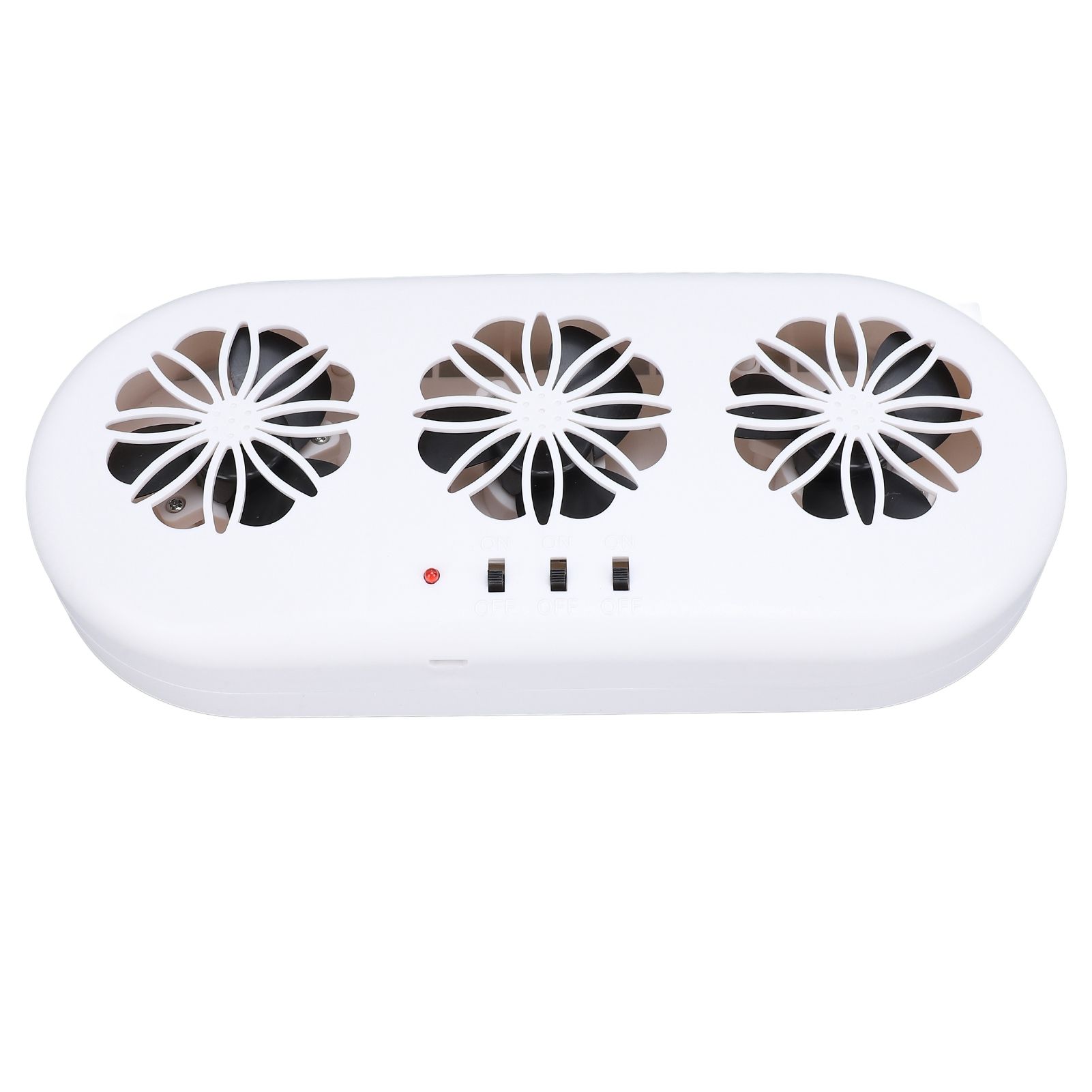 Car Air Vent Cooling Fan SUV Window Cooler 3 Outlet USB Plug in Circulation view 8