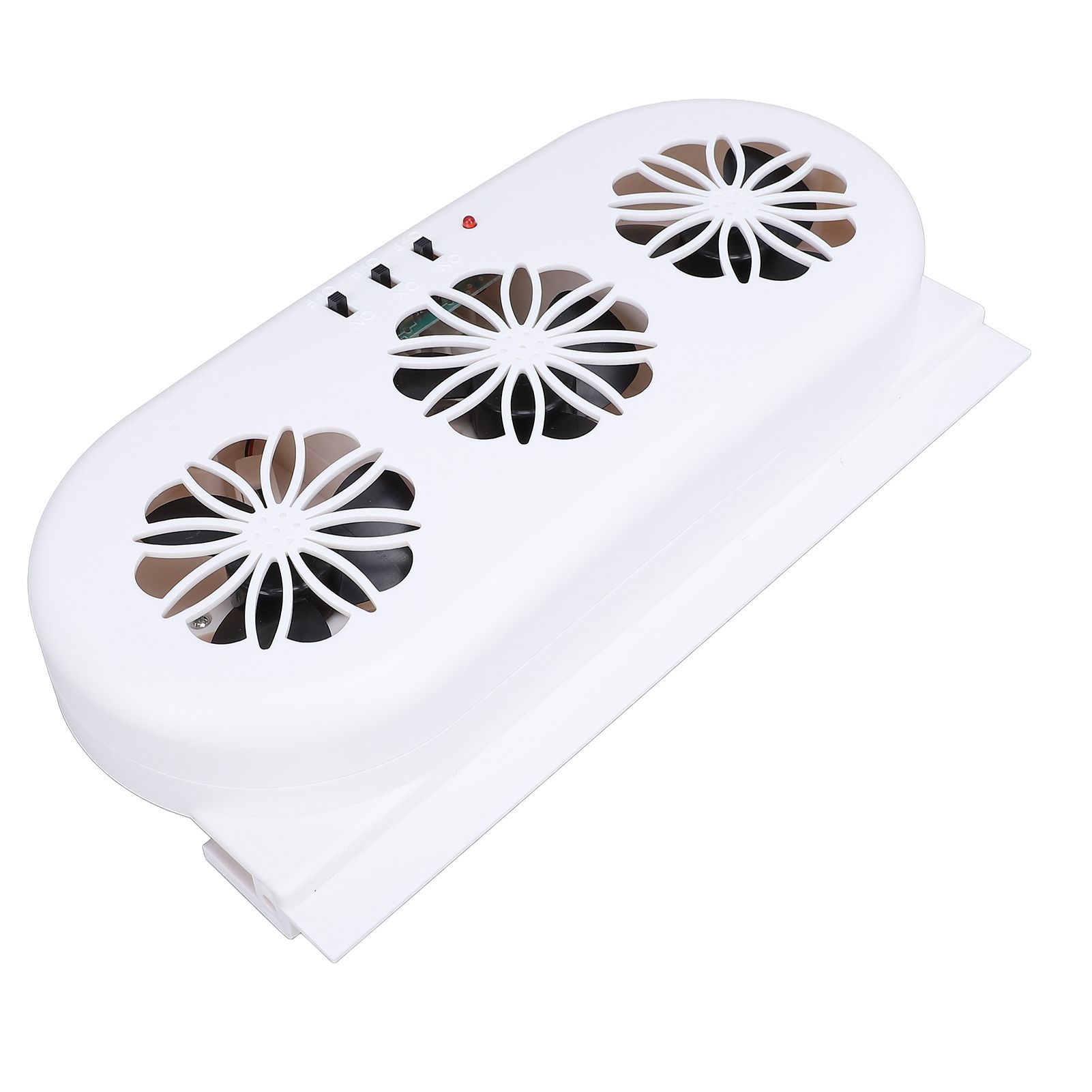 Car Air Vent Cooling Fan SUV Window Cooler 3 Outlet USB Plug in Circulation view 9