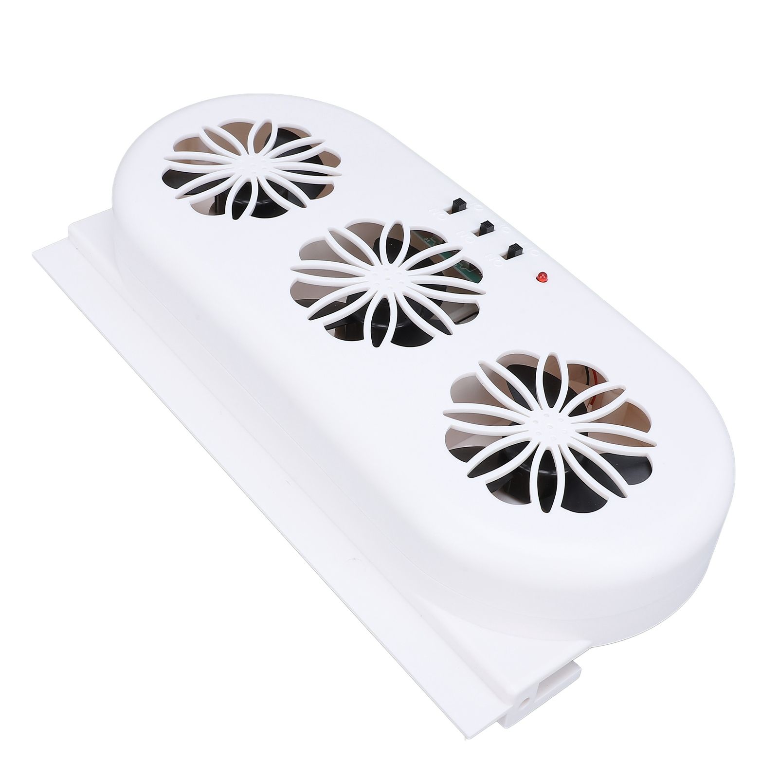 Car Air Vent Cooling Fan SUV Window Cooler 3 Outlet USB Plug in Circulation view 10