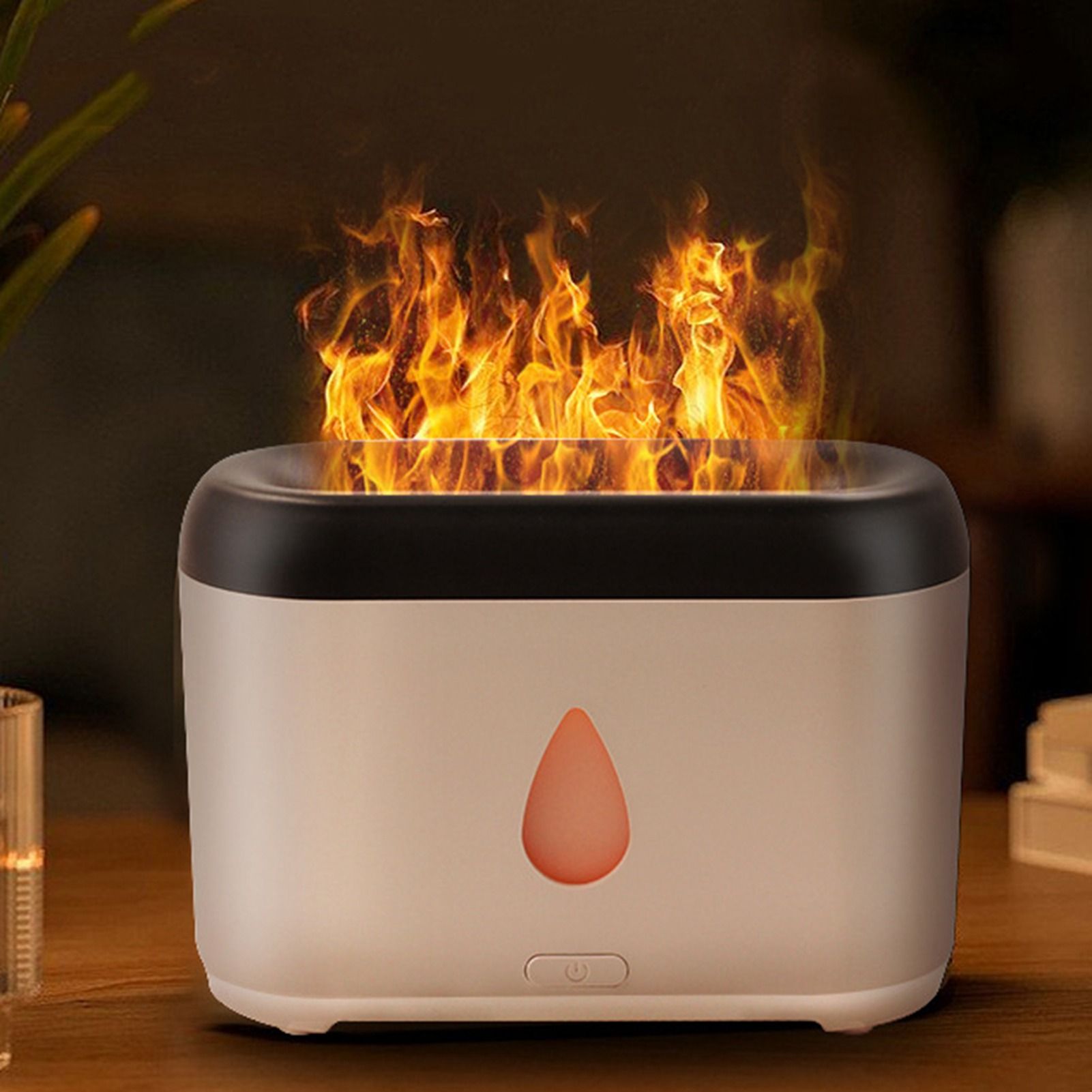 Flame Air Aroma Diffuser Humidifier 200ml Noiseless Essential Oil Diffuser for view 10