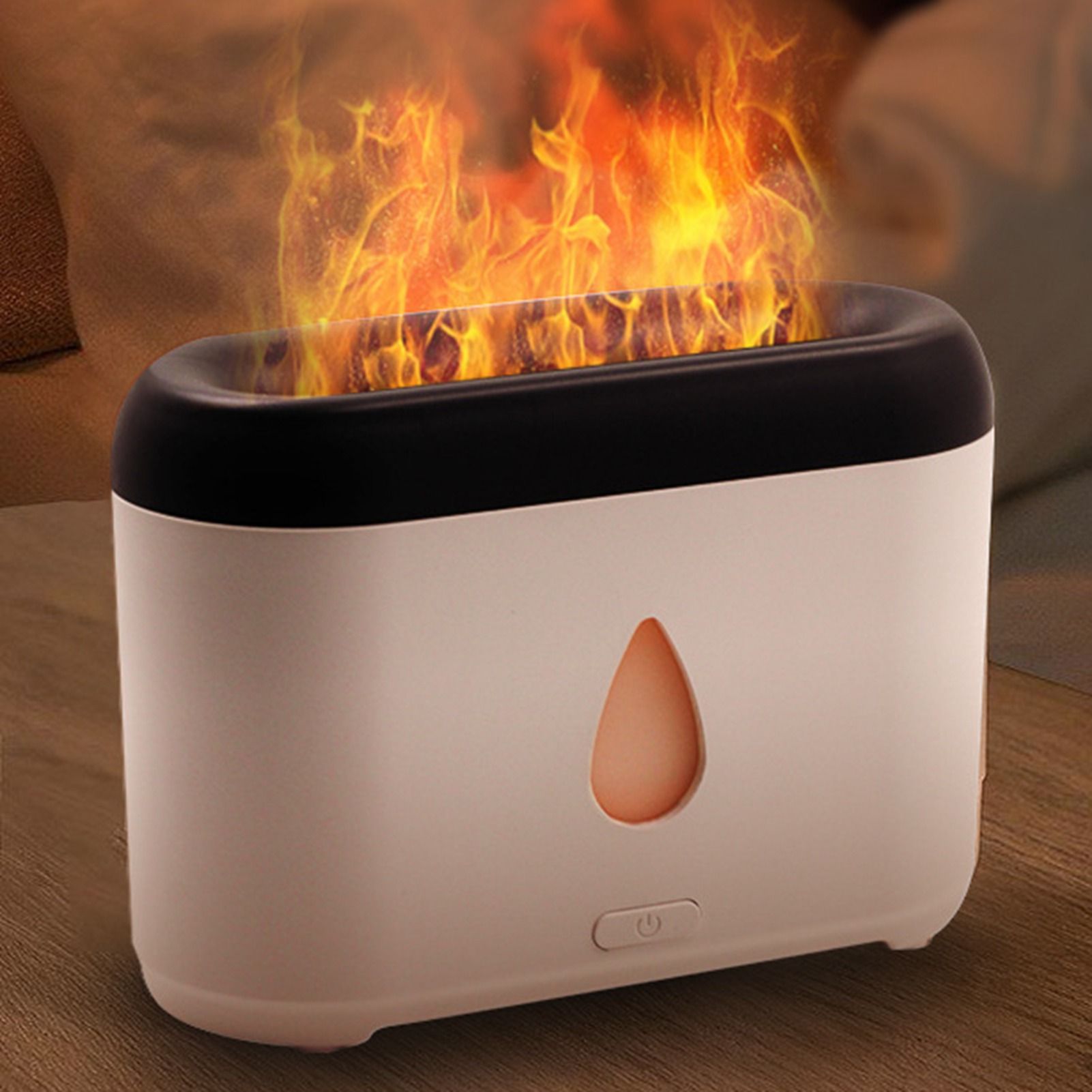 Flame Air Aroma Diffuser Humidifier 200ml Noiseless Essential Oil Diffuser for view 11