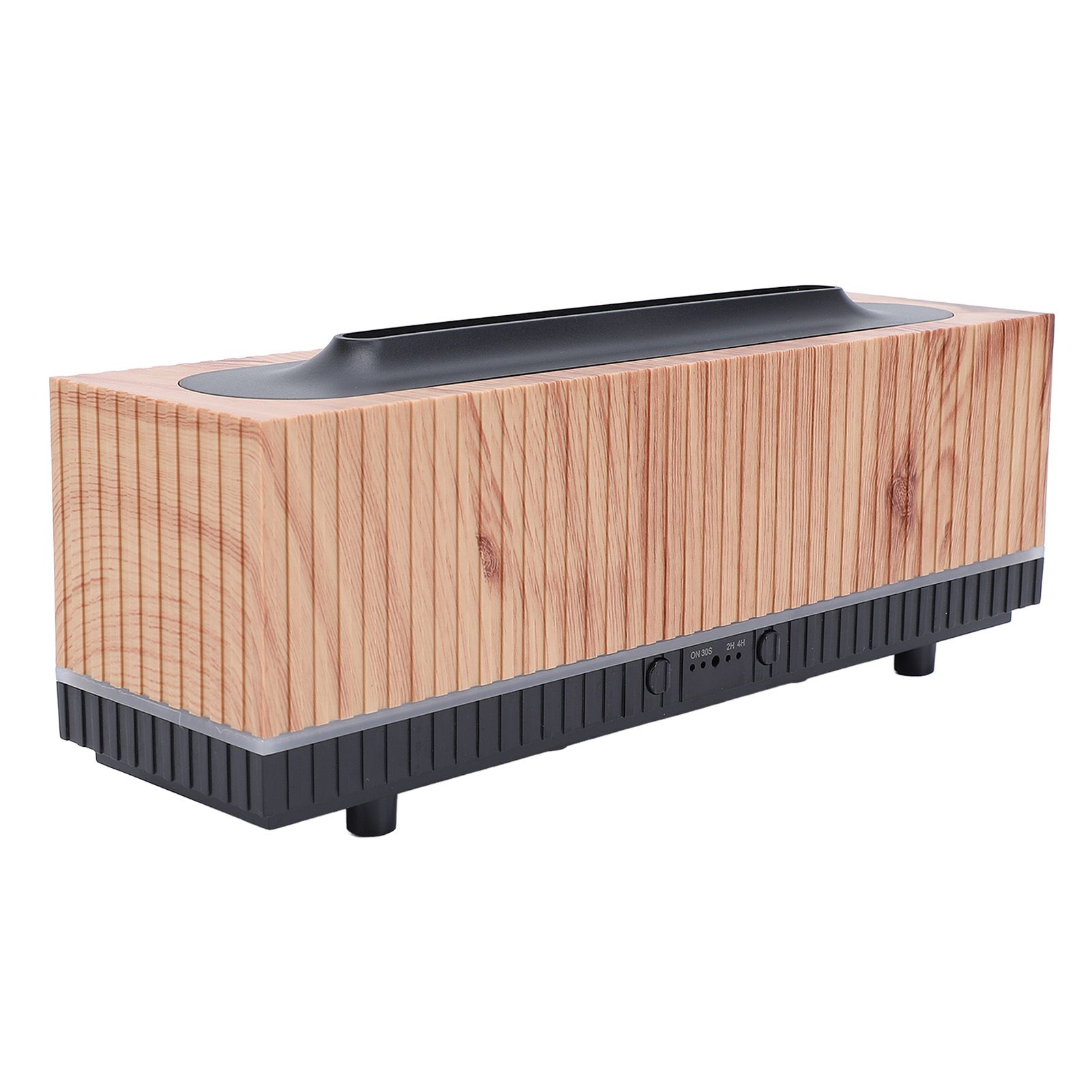 Flame Aroma Diffuser 200ml Woodgrain Model Nano Atomized Humidification Flame — image 1