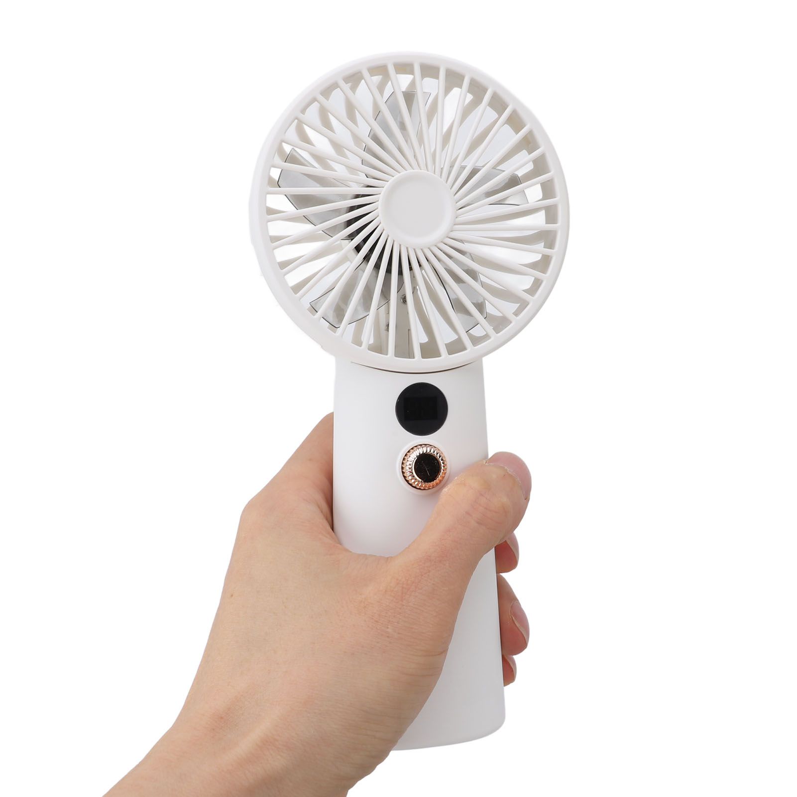 Portable Handheld Fan 100 Speeds Adjustable Powerful Wind USB Rechargeable view 6