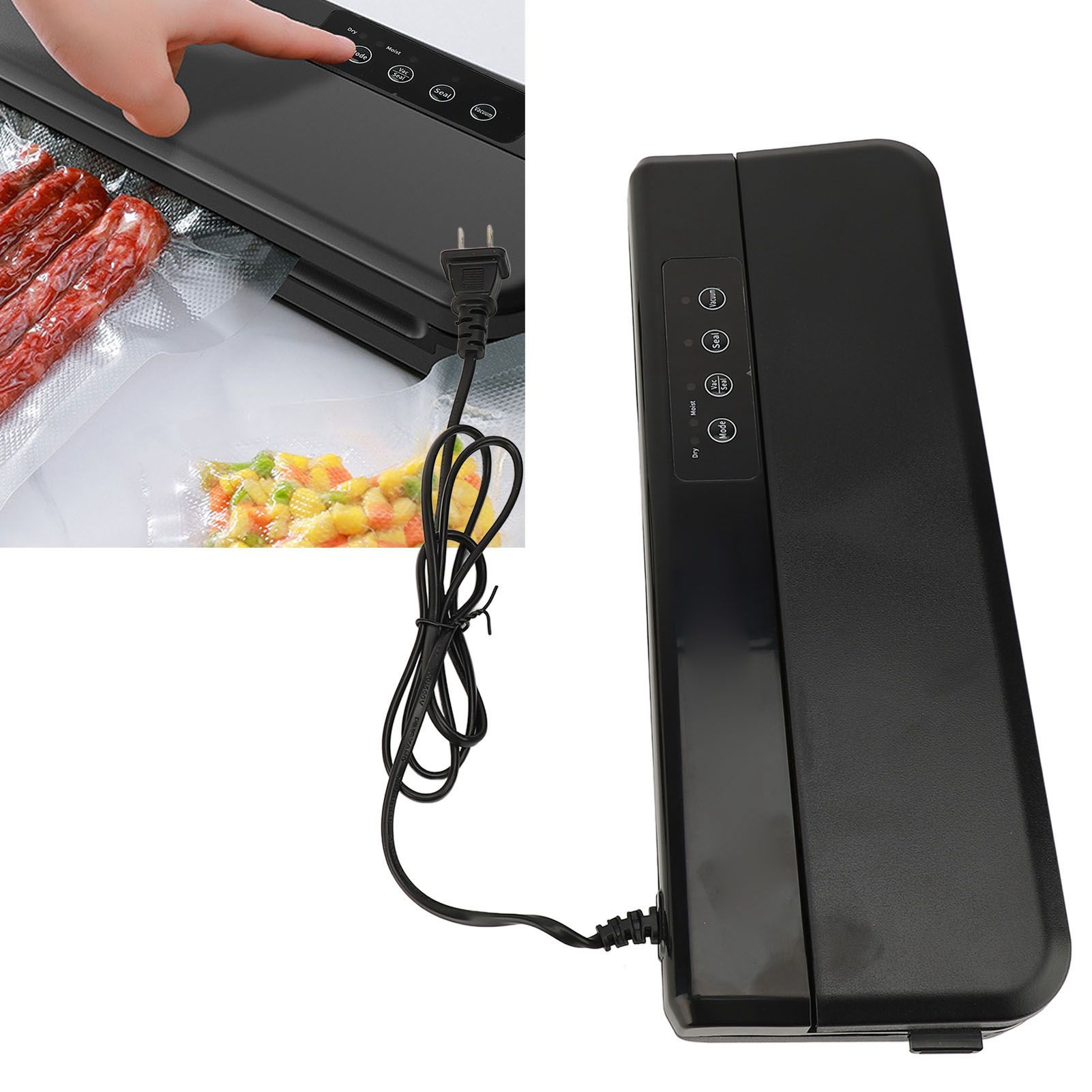 Vacuum Sealer Machine Dry Wet Dual Use Portable Compact Full Automatic Vacuum view 12
