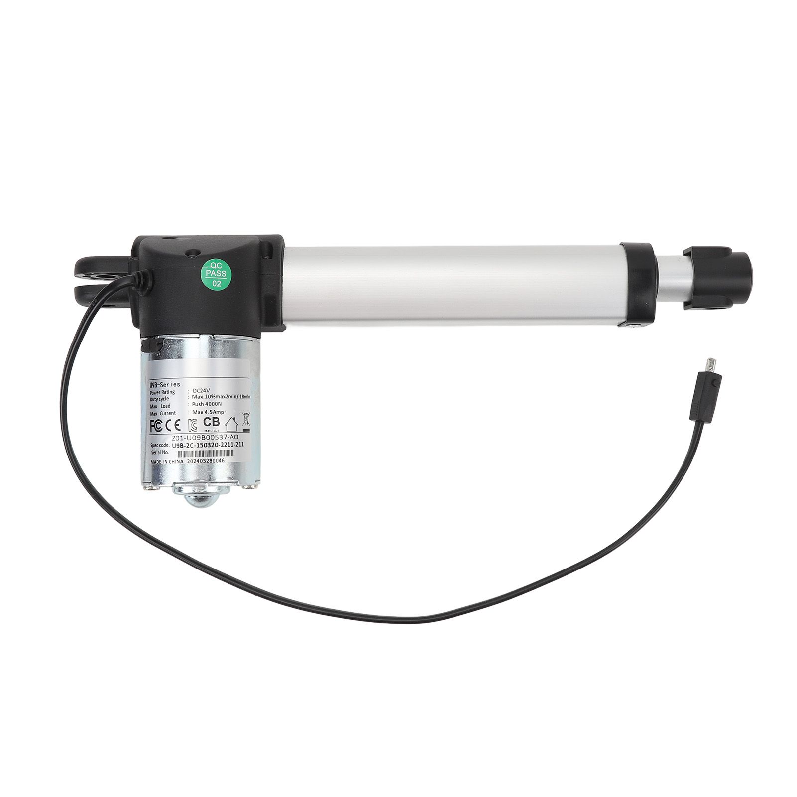 Electric Recliner Actuator Replacement Kit 6.1in Stroke High Sensitivity ABS view 4