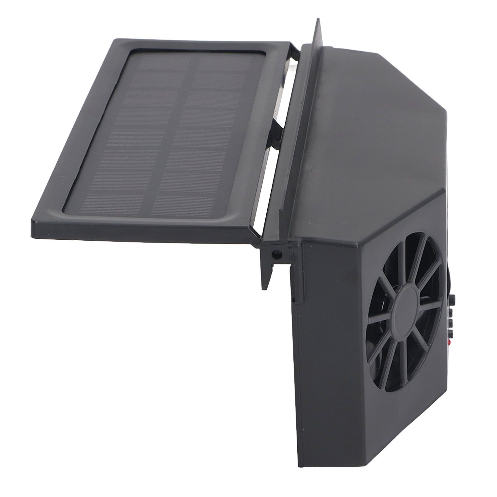 Car Exhaust Fan Solar Powered Air Circulating Fan Car Window Vent Fan for Odor view 12