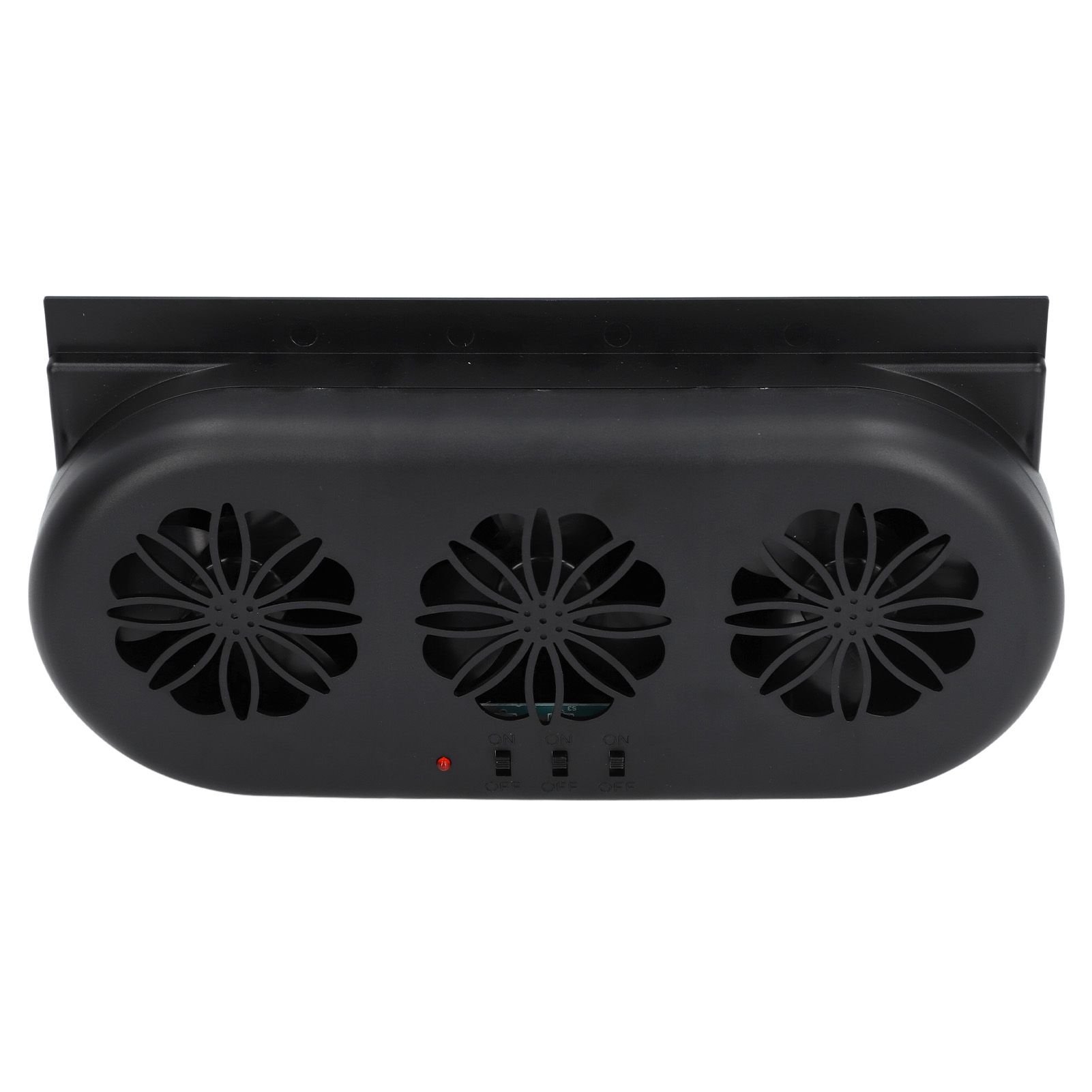 Car Exhaust Fan USB Powered 3 Fans Quick Cooling Odor Removal Universal Car