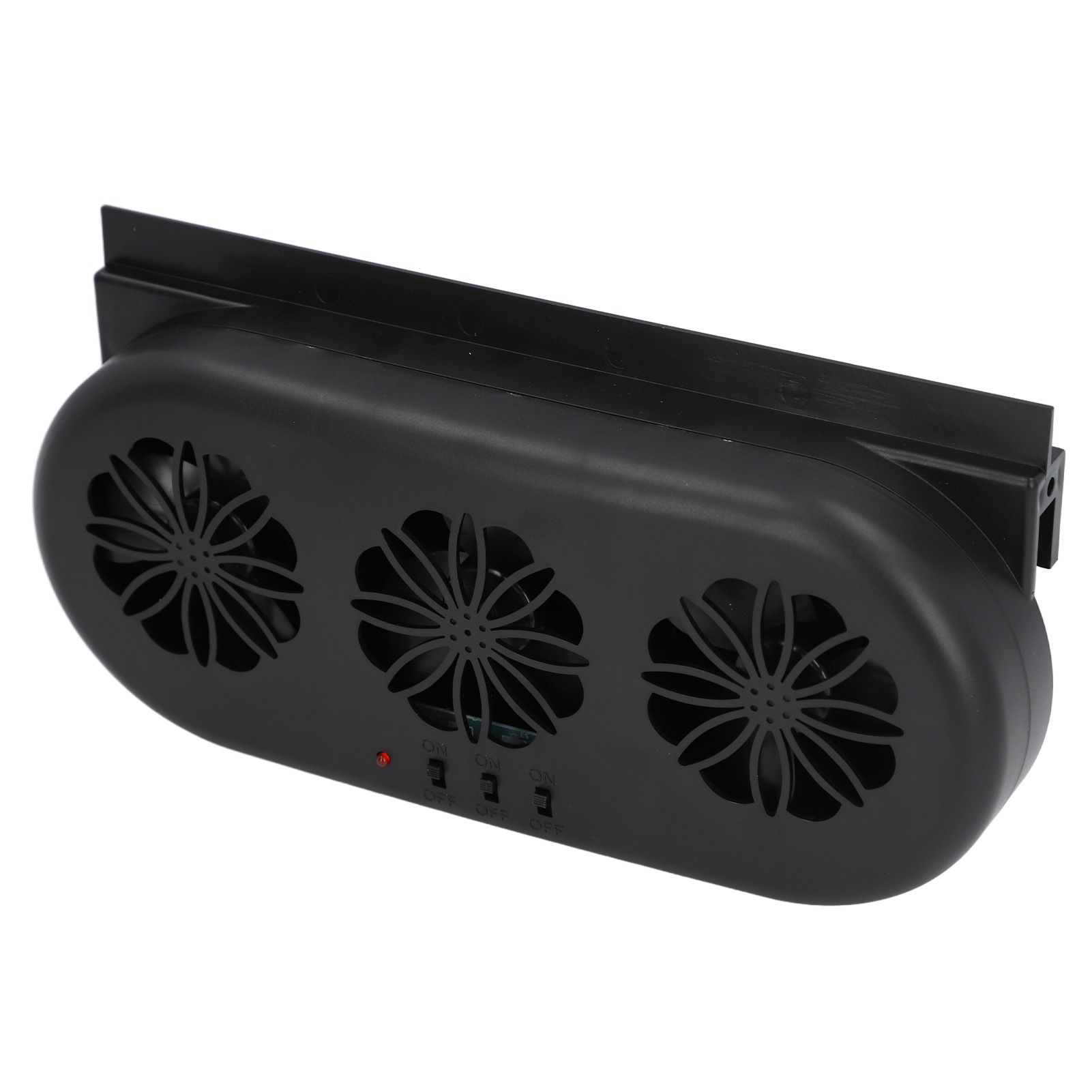 Car Exhaust Fan USB Powered 3 Fans Quick Cooling Odor Removal Universal Car view 4