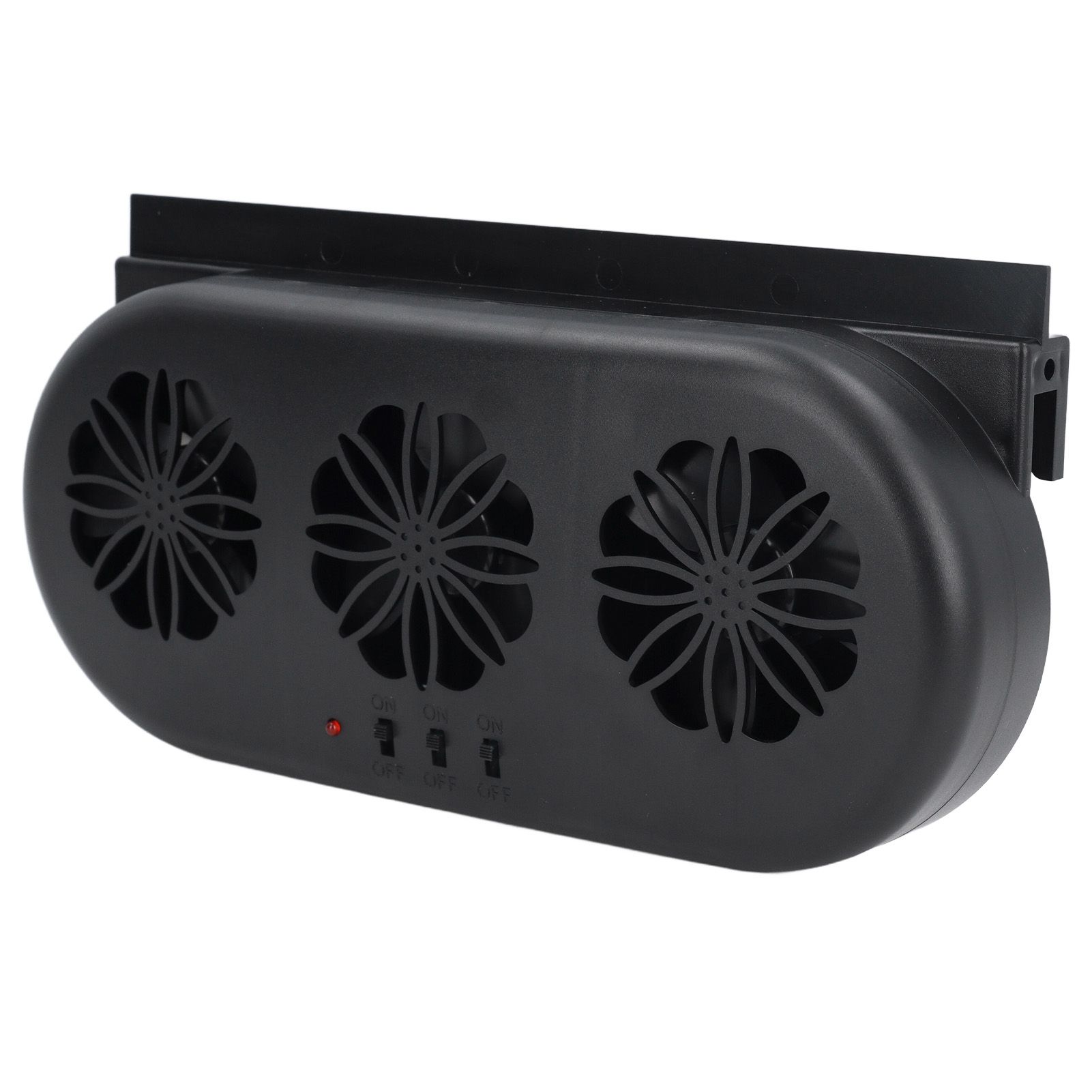 Car Exhaust Fan USB Powered 3 Fans Quick Cooling Odor Removal Universal Car view 8