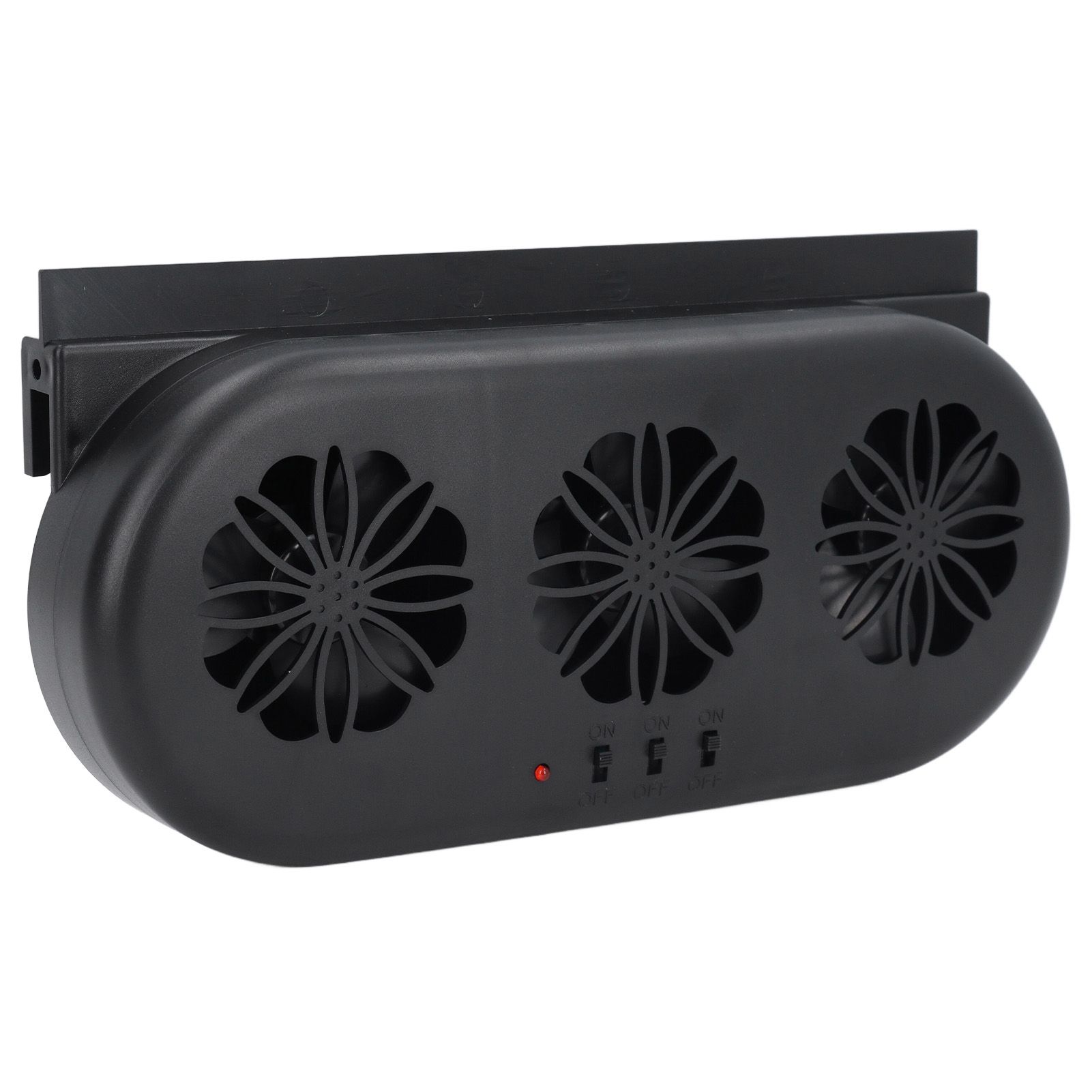 Car Exhaust Fan USB Powered 3 Fans Quick Cooling Odor Removal Universal Car view 9