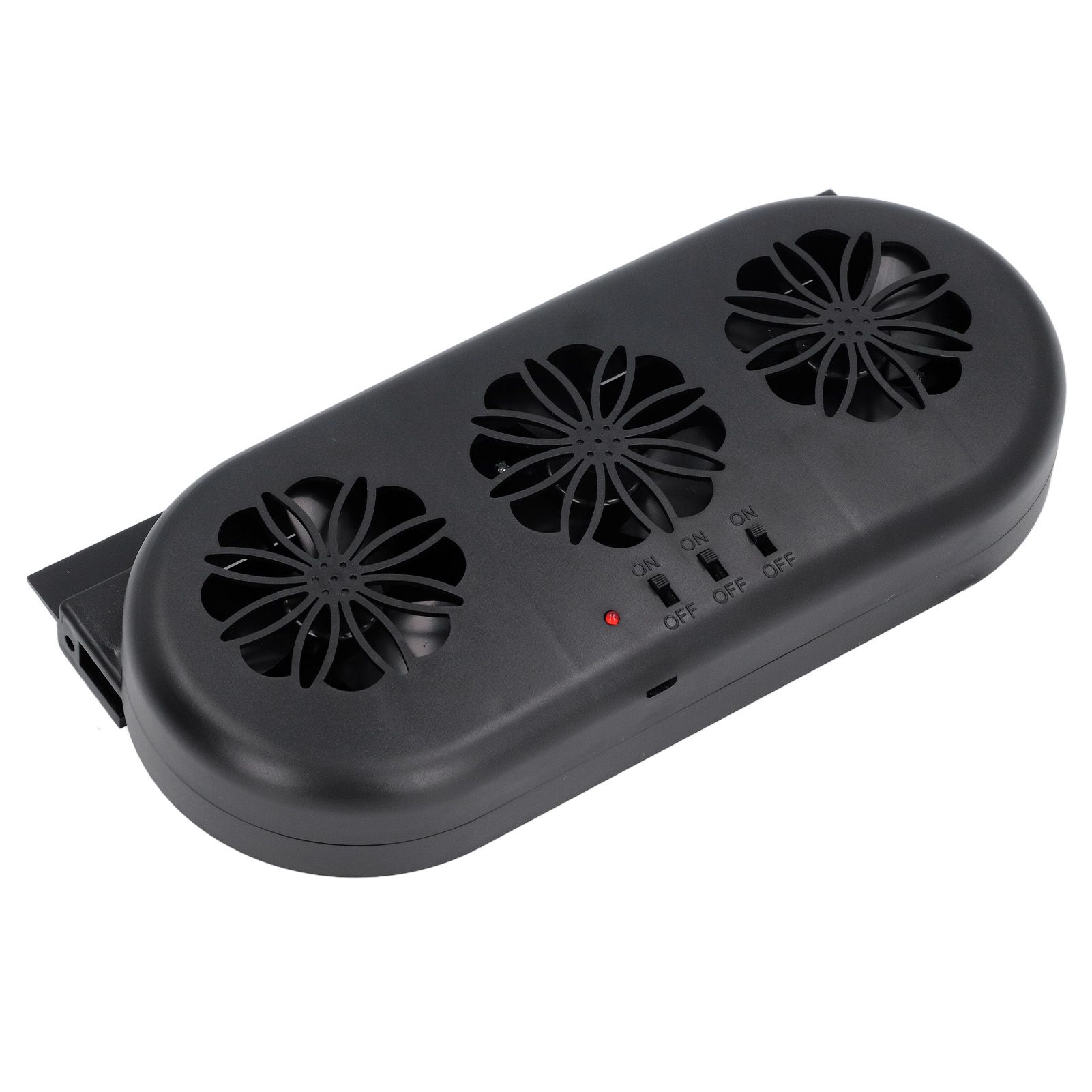 Car Exhaust Fan USB Powered 3 Fans Quick Cooling Odor Removal Universal Car view 11
