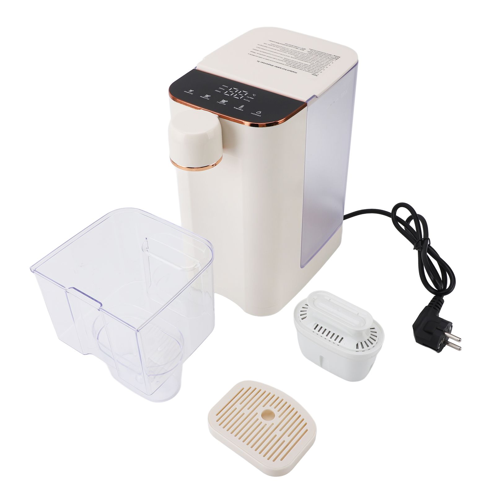 Quick Heating Hot Water Dispenser 2000W 3L Electric Kettle Water Boiler with 5 view 3