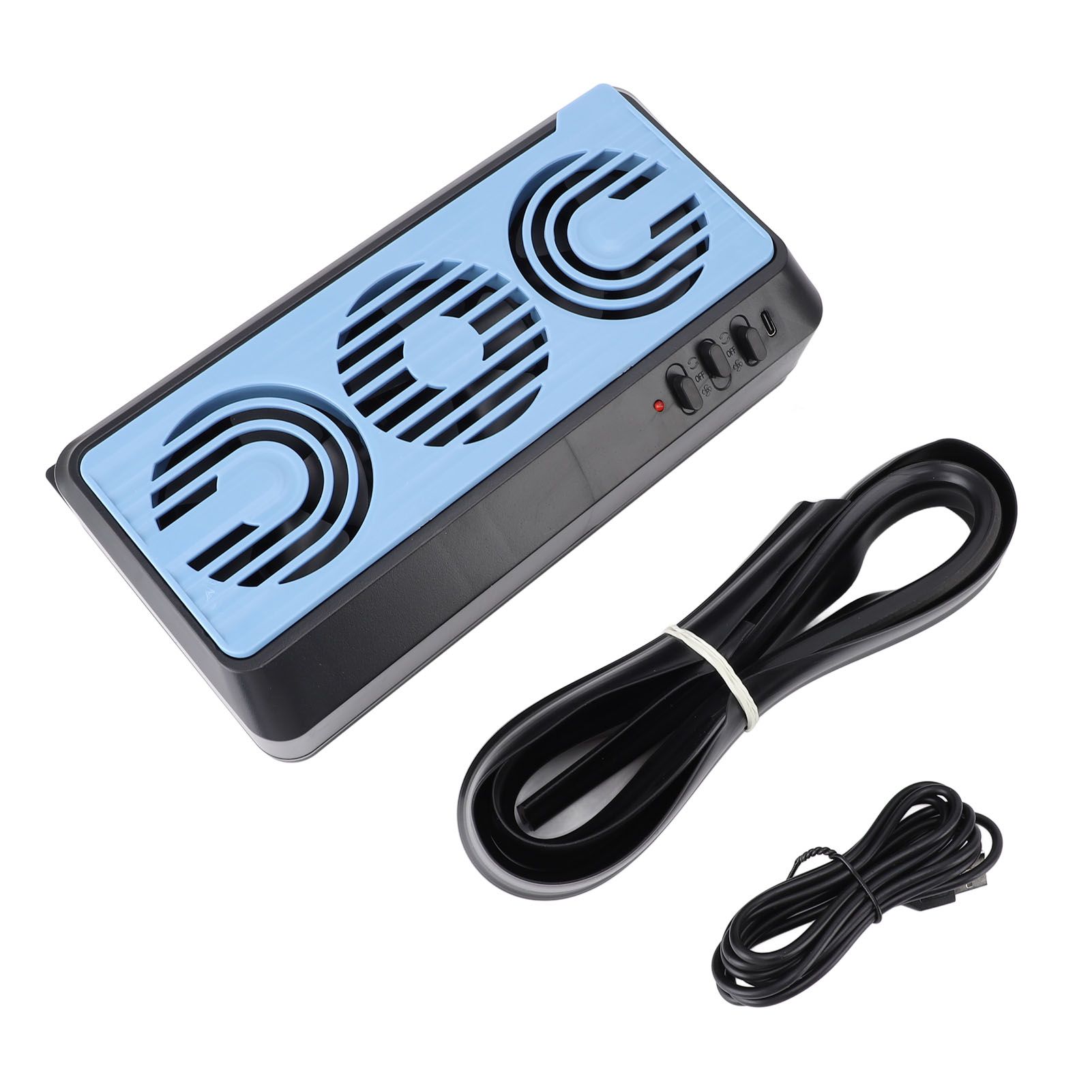Car Solar Exhaust Fan Cooling Fan Quiet Multifunctional Solar Power Car Window view 3