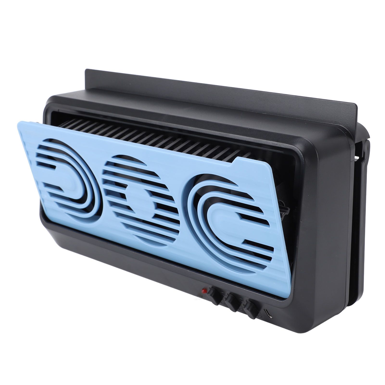 Car Solar Exhaust Fan Cooling Fan Quiet Multifunctional Solar Power Car Window view 4