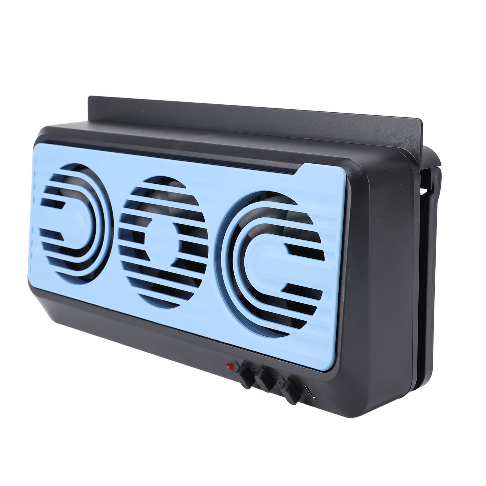 Car Solar Exhaust Fan Cooling Fan Quiet Multifunctional Solar Power Car Window view 12