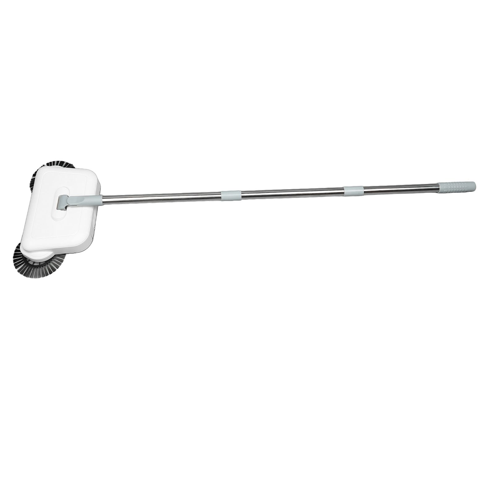 Hand Push Sweeper 2 in 1 Wet Dry Use 360 Degree Rotating Quiet Manual Sweeping view 6