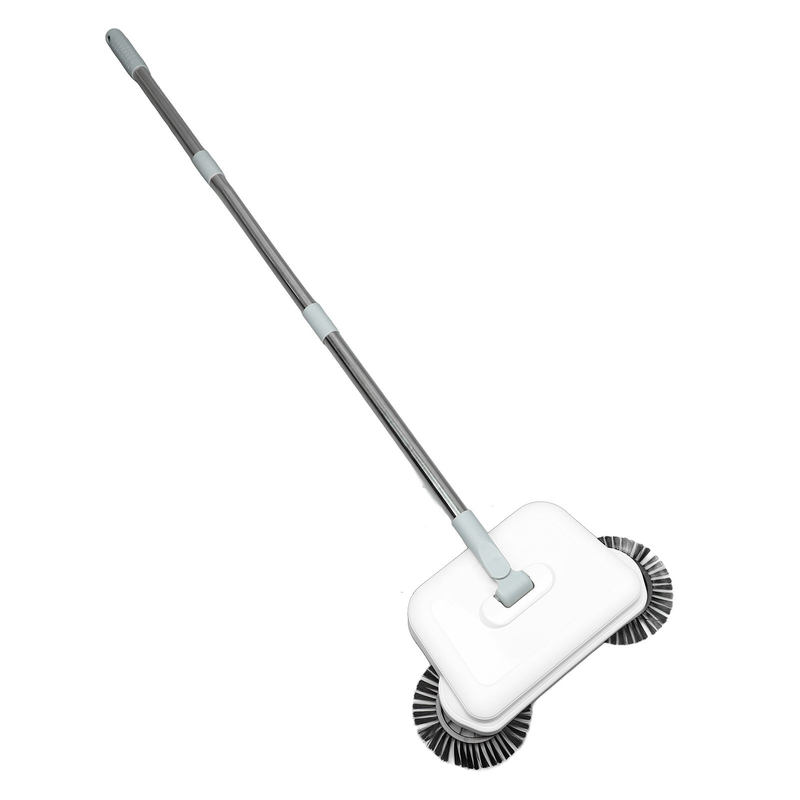Hand Push Sweeper 2 in 1 Wet Dry Use 360 Degree Rotating Quiet Manual Sweeping view 8