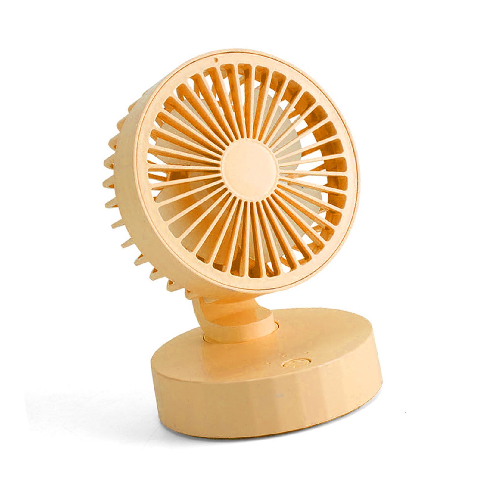 Desktop Fan 3 Speed Adjustable Portable Rechargeable Silent Small Fan Powerful