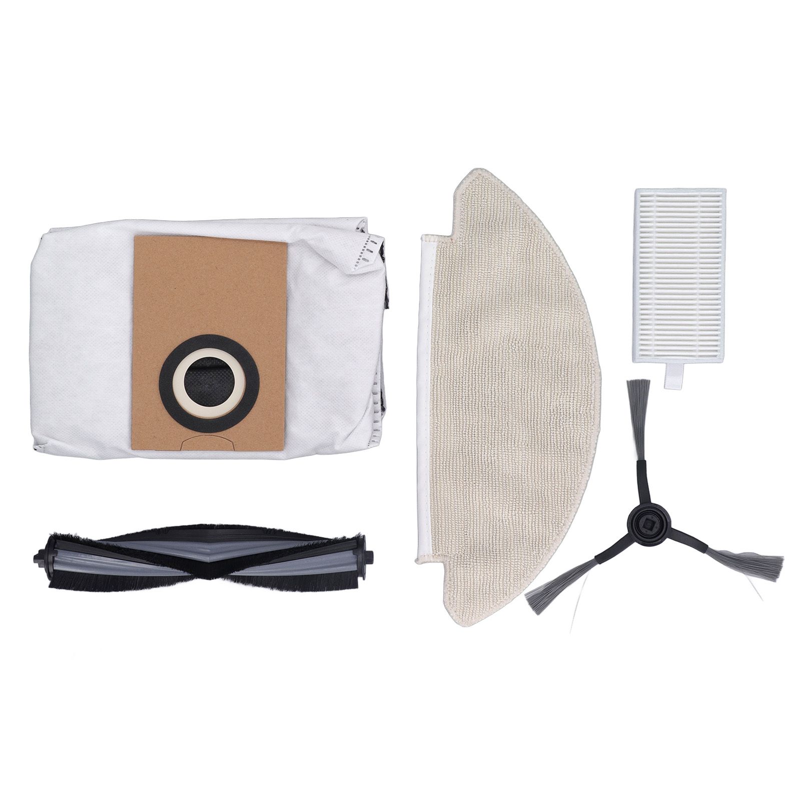 Vacuum Accessories Kit Main Brush Side Brush Filter Mesh Mop Pad Robot Vacuum — image 1