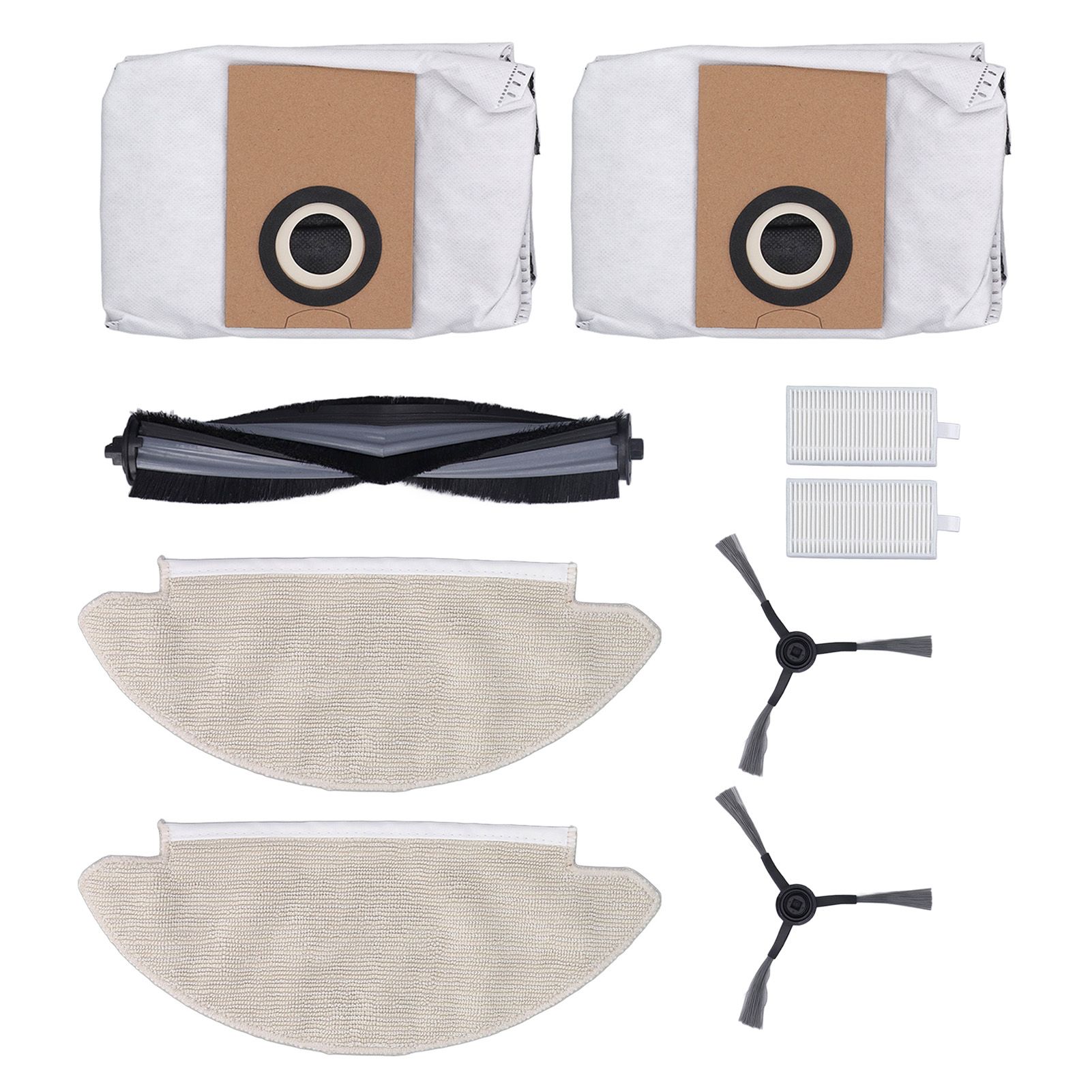 Vacuum Accessories Kit Main Brush Side Brush Filter Mesh Mop Pad Robot Vacuum view 3