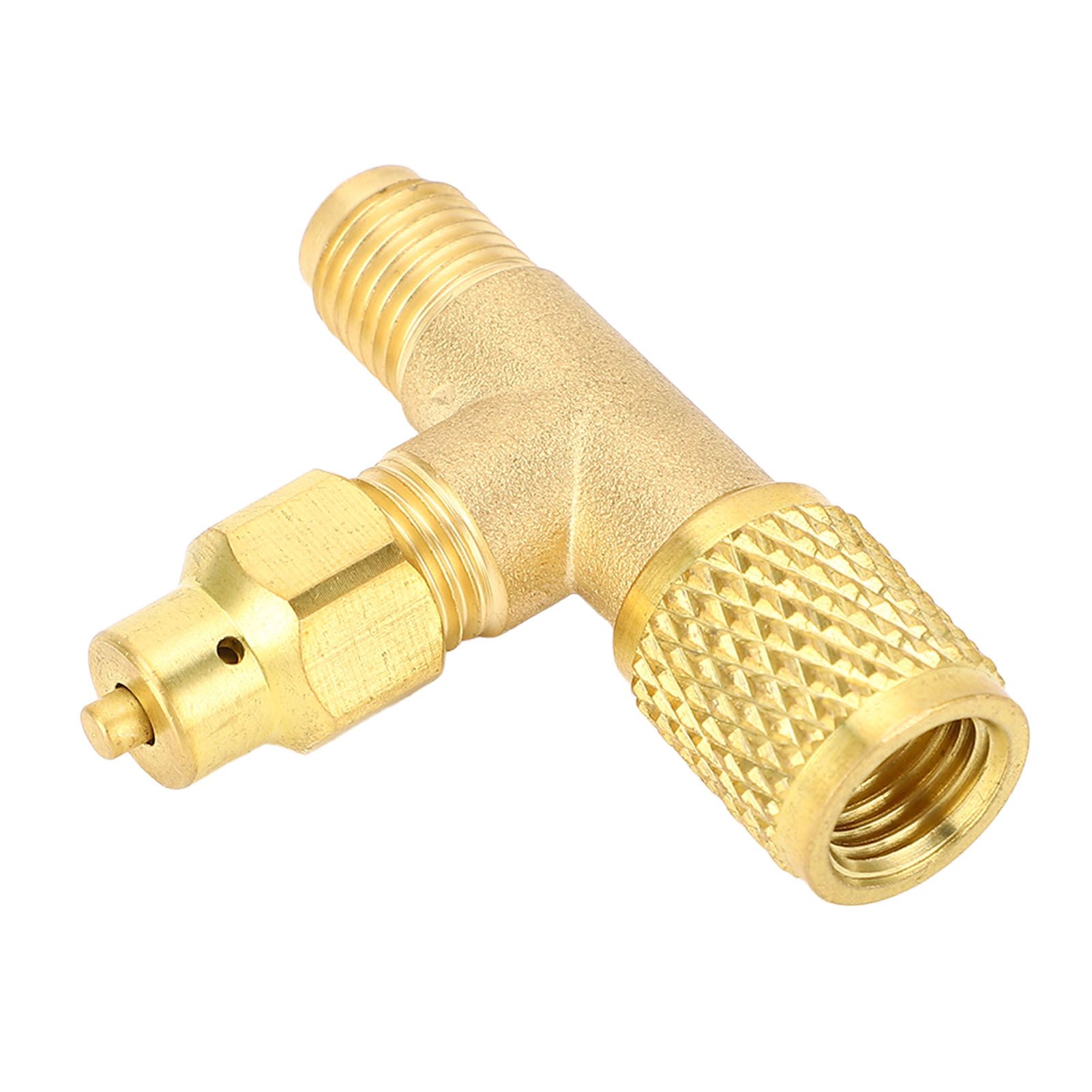 Air Conditioning Line Repair Tools Refrigerant Charging Valve Exhaust Valve view 3