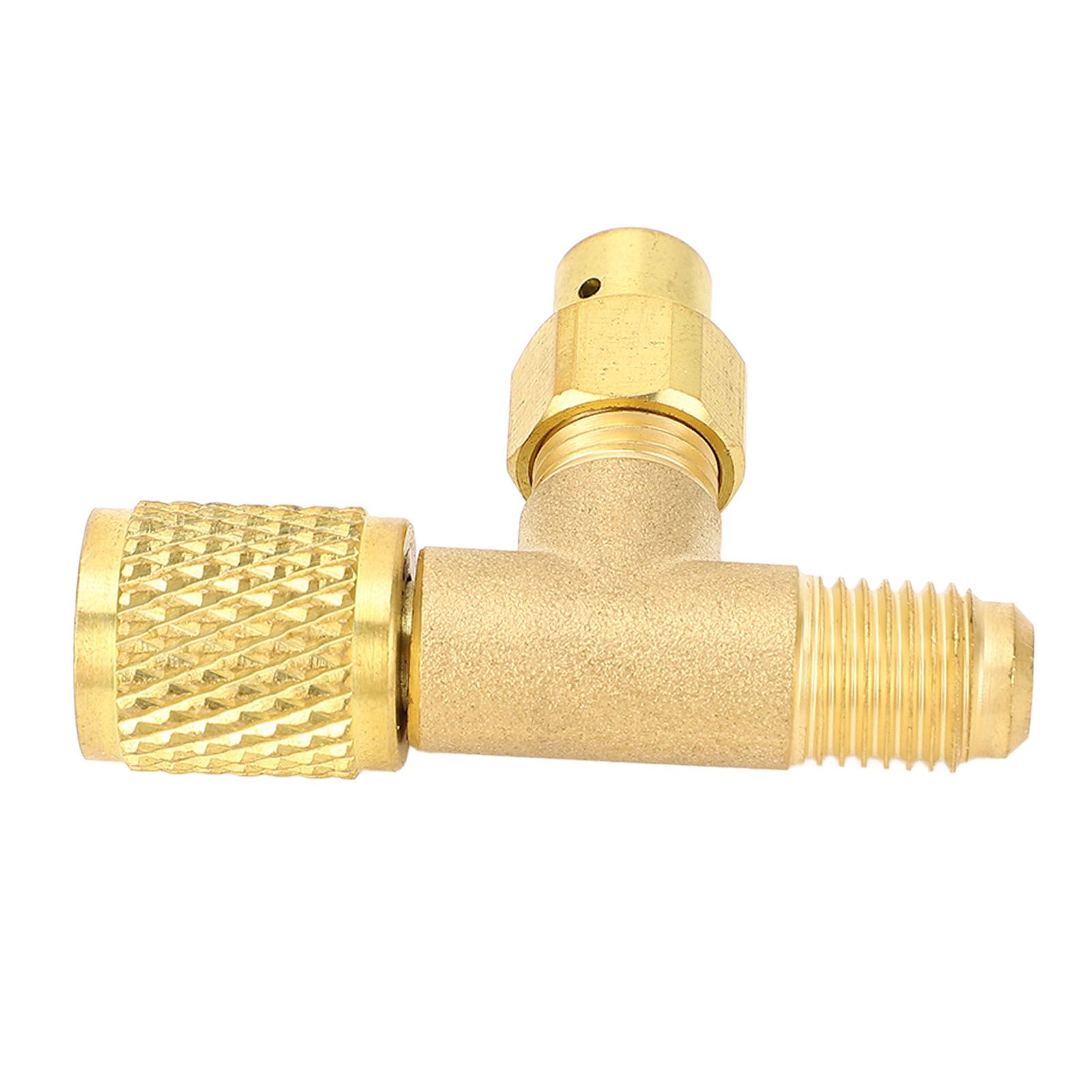 Air Conditioning Line Repair Tools Refrigerant Charging Valve Exhaust Valve view 4