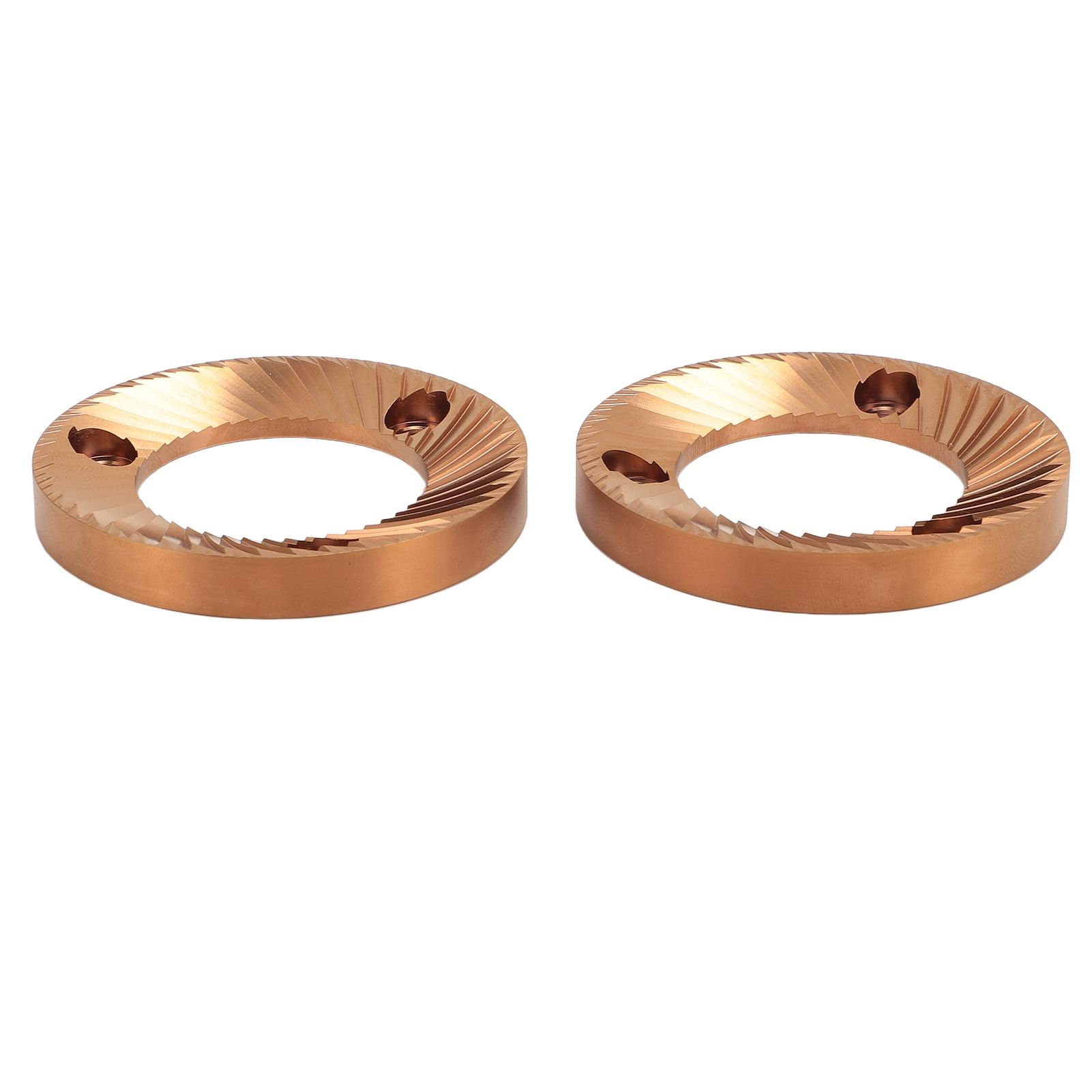 2PCS Coffee Grinder Flat Burr 64mm Titanium Plated Multipurpose Flat Burr for view 6