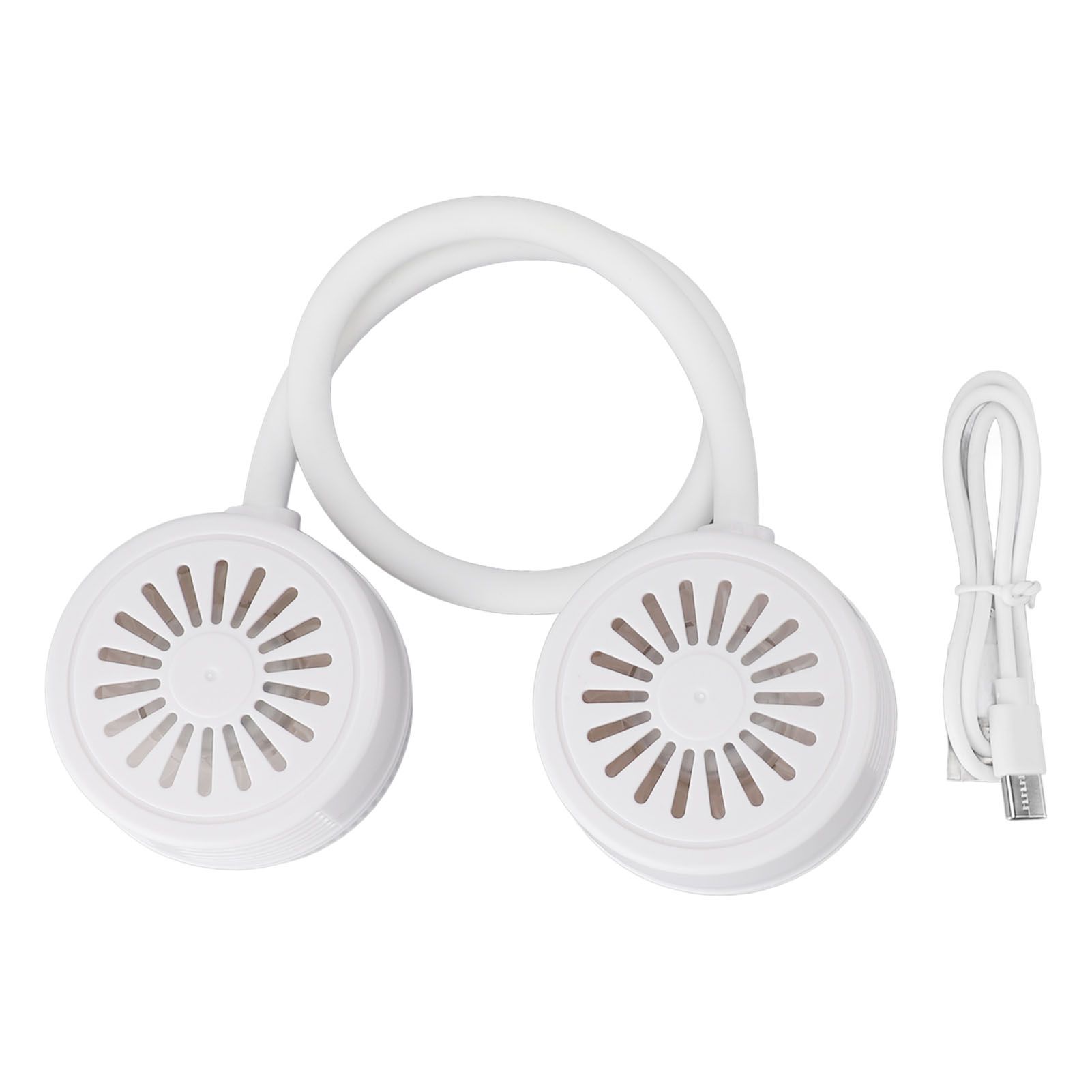 Neck Fan Foldable Bladeless Quiet USB Charging Small Portable Hanging Neck Fan view 3