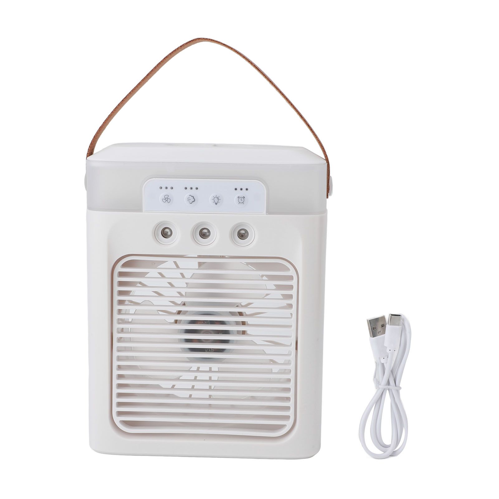 Portable Misting Fan 400ml Water Tank USB Desktop Essential Oil Aromatherapy view 3