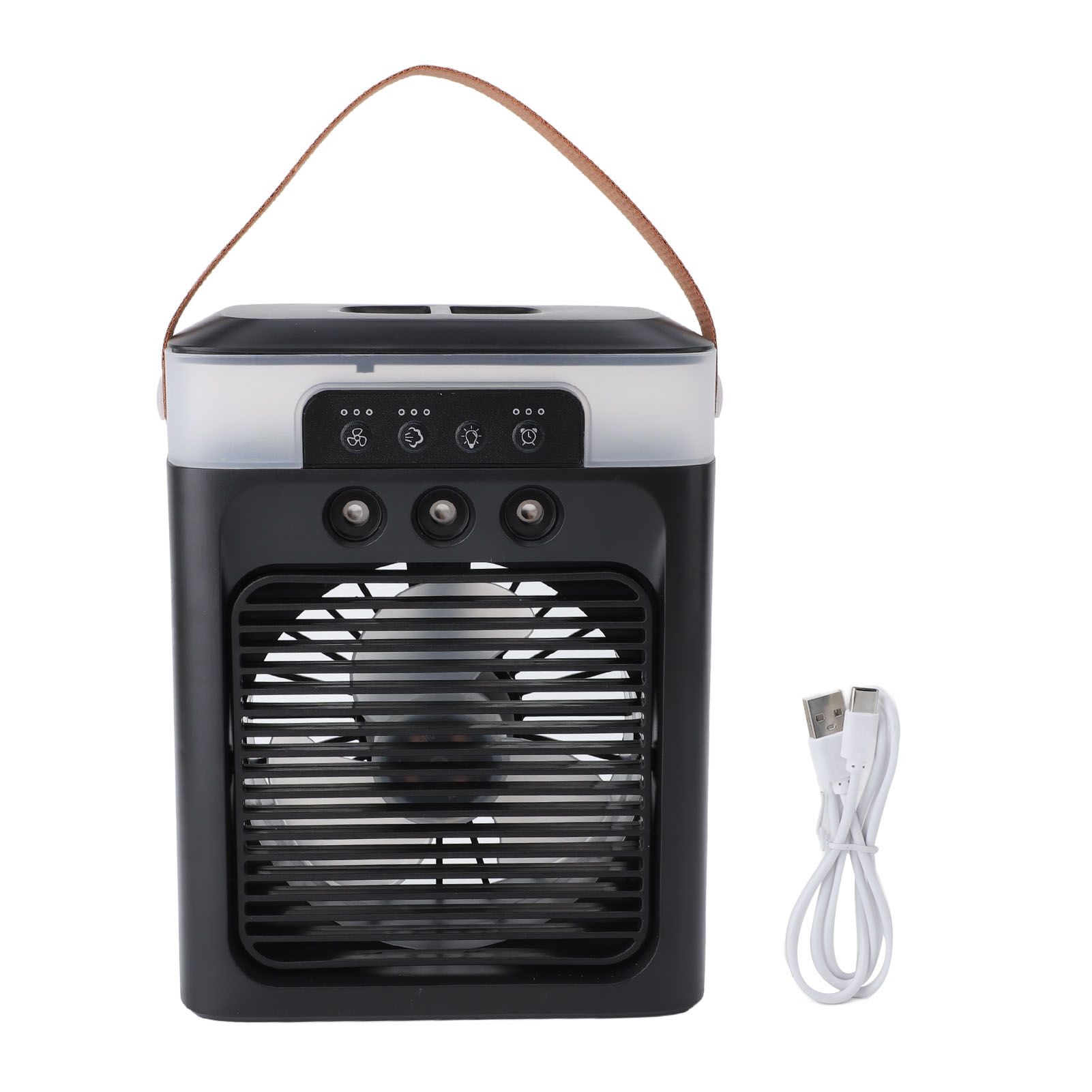 Portable Misting Fan 400ml Water Tank USB Desktop Essential Oil Aromatherapy view 3