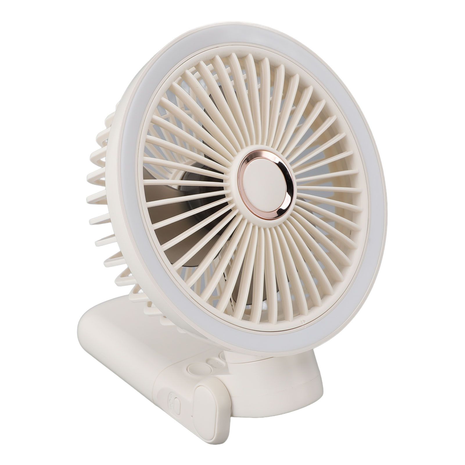 Desk Fan USB Charging Rotatable Foldable 3600mAh Power Bank Wall Mountable view 8