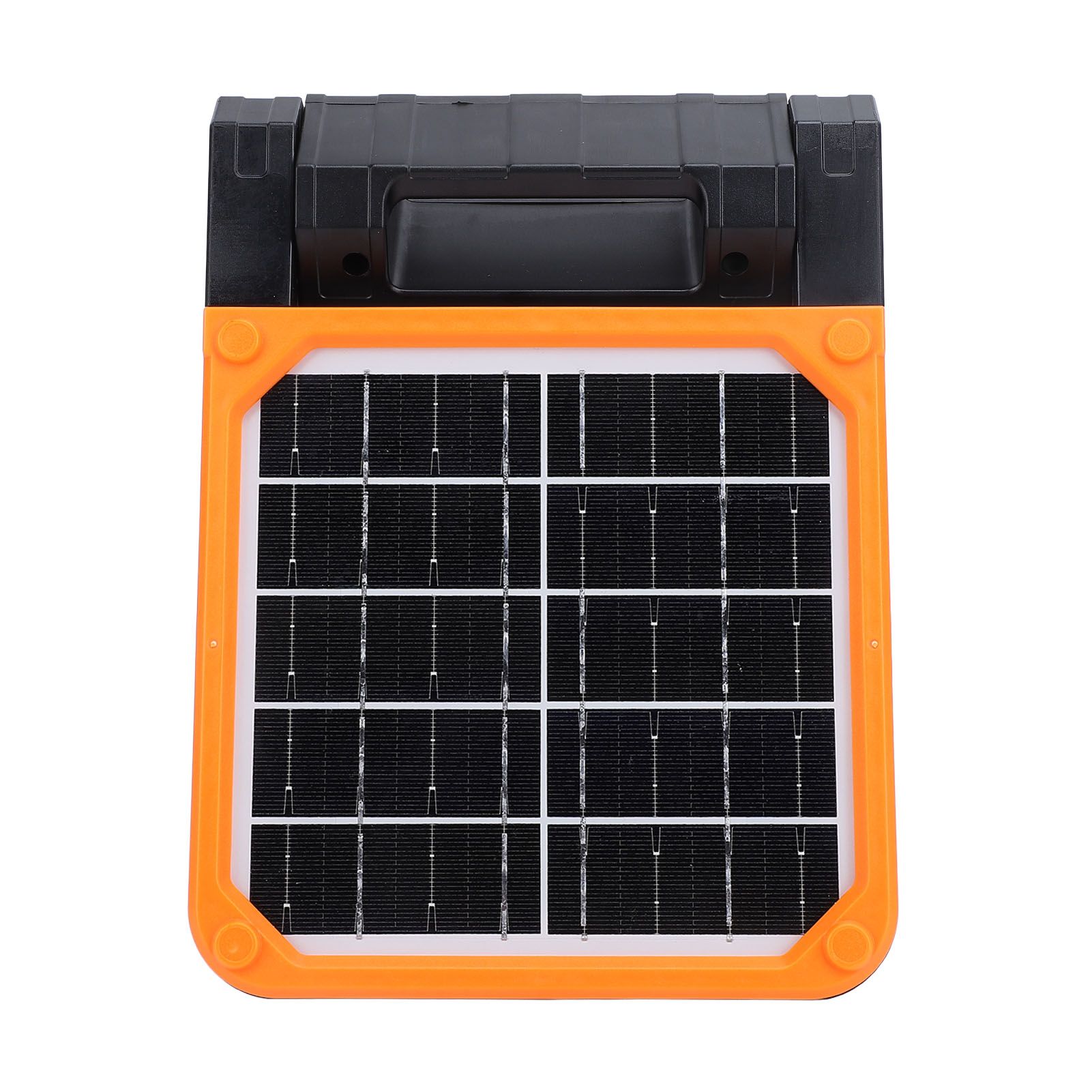 Solar Powered Camping Fan Strong Wind USB Rechargeable Battery Operated view 8