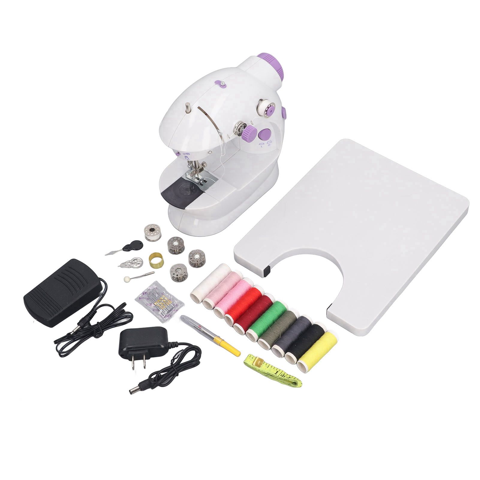 Mini Sewing Machine for Beginner Electric Portable Sewing Quilting Machine Kit view 3