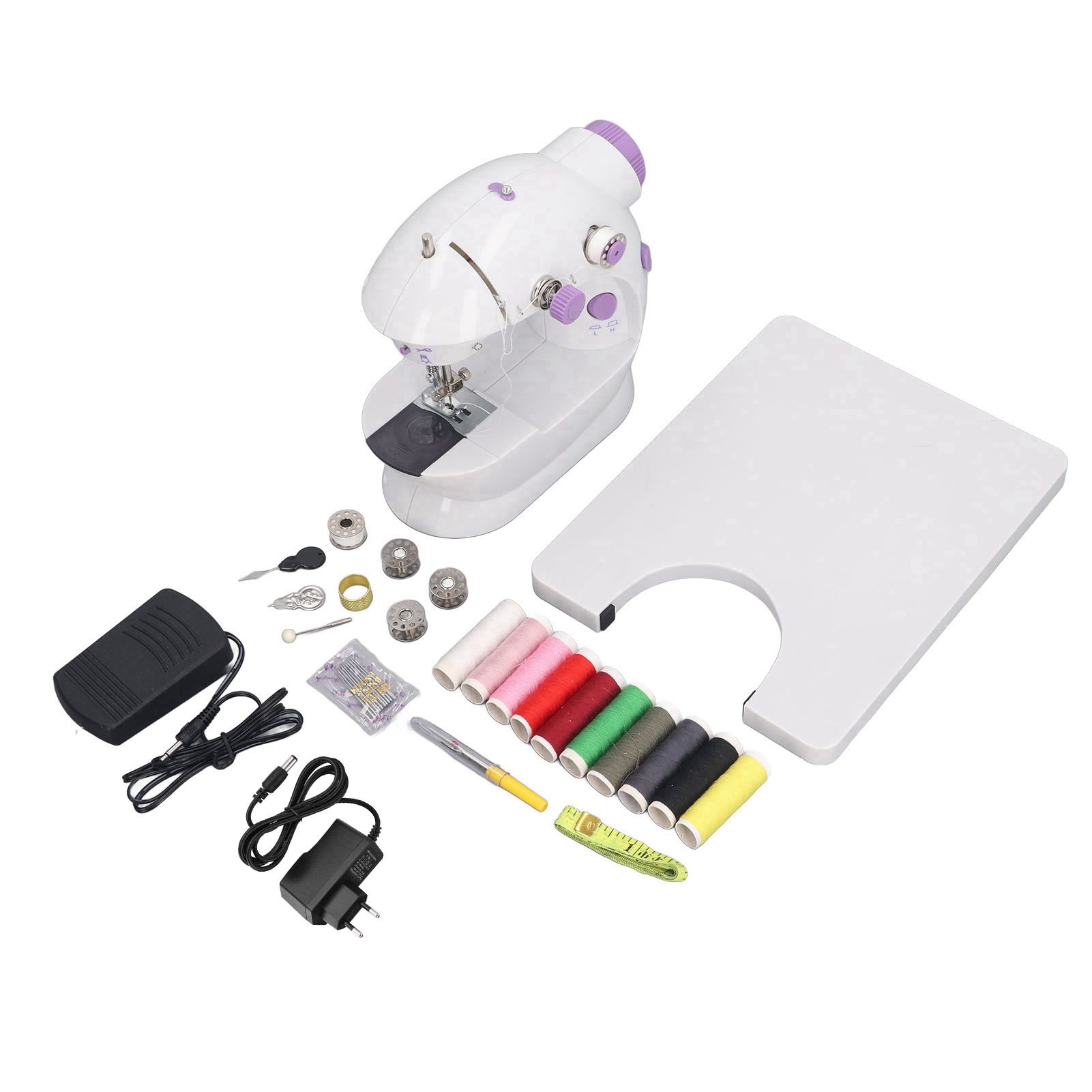Mini Sewing Machine for Beginner Electric Portable Sewing Quilting Machine Kit view 3