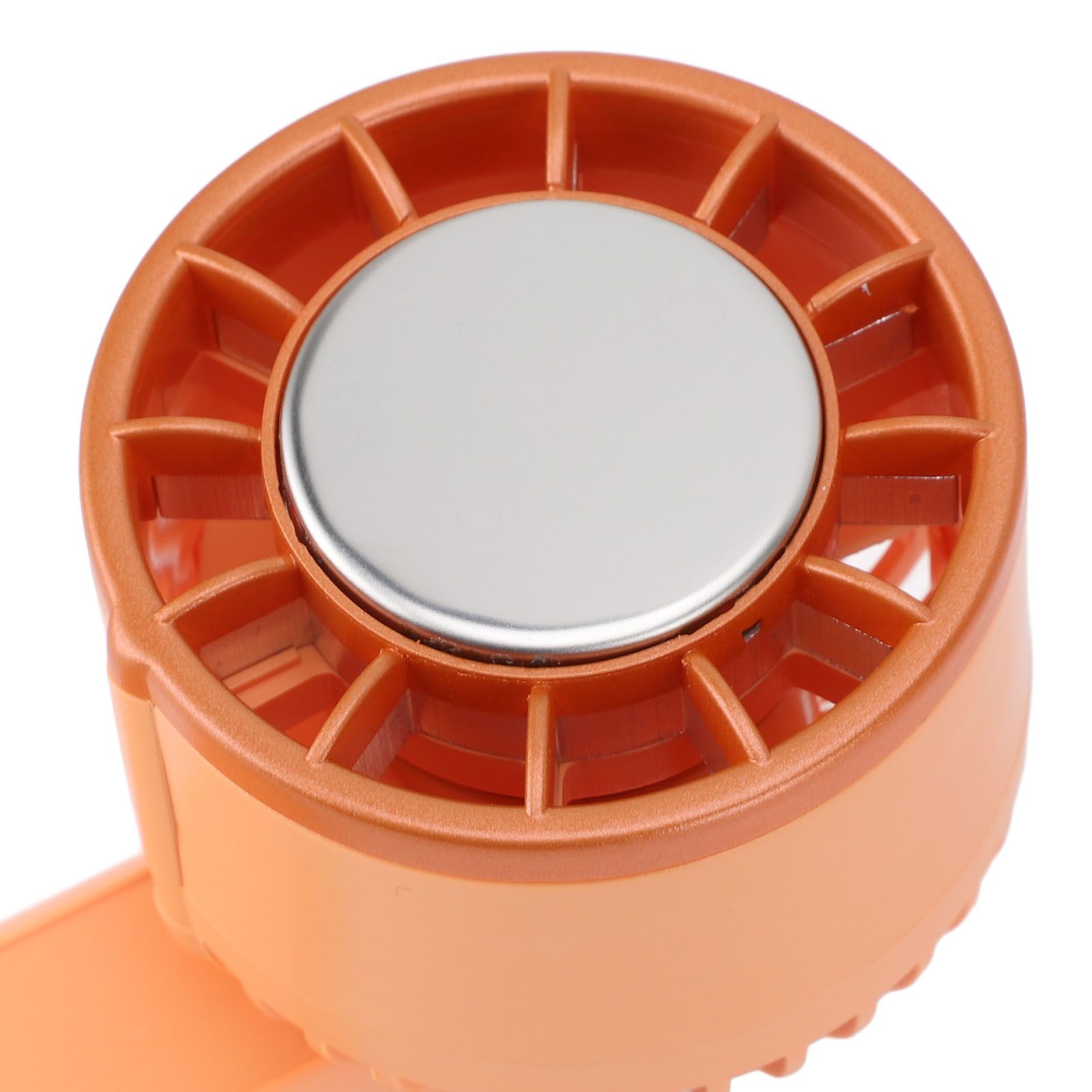 Portable Handheld Fan Foldable LED Display Rechargeable Handheld Pocket Fan view 5
