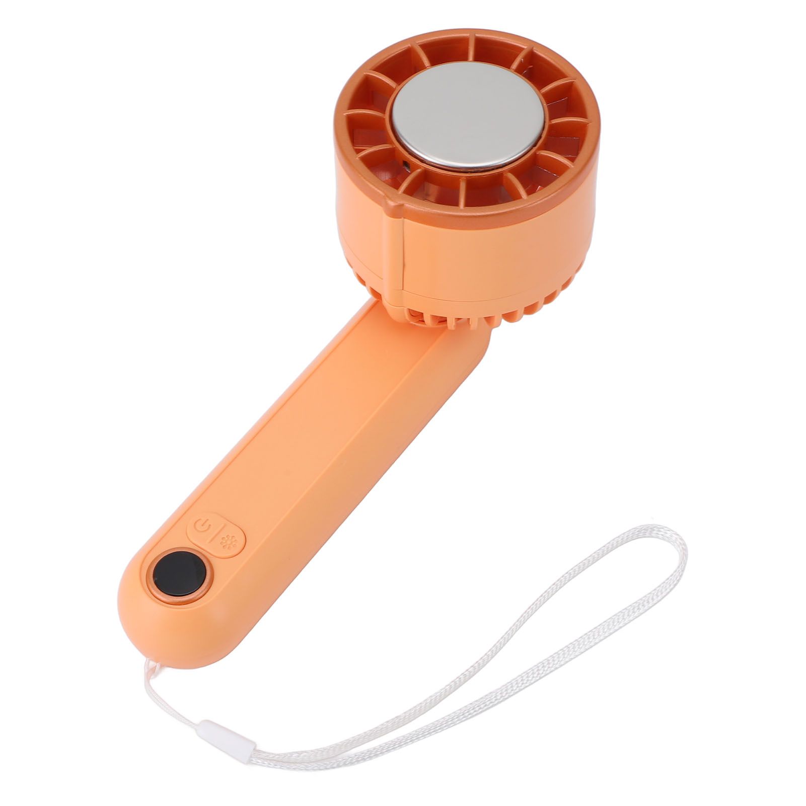 Portable Handheld Fan Foldable LED Display Rechargeable Handheld Pocket Fan view 6