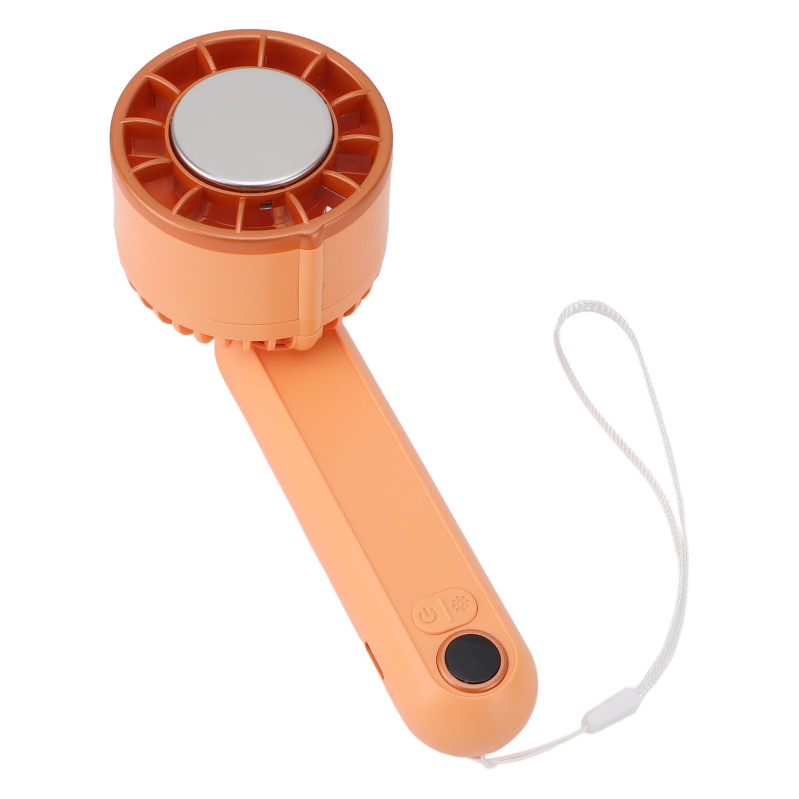 Portable Handheld Fan Foldable LED Display Rechargeable Handheld Pocket Fan view 9