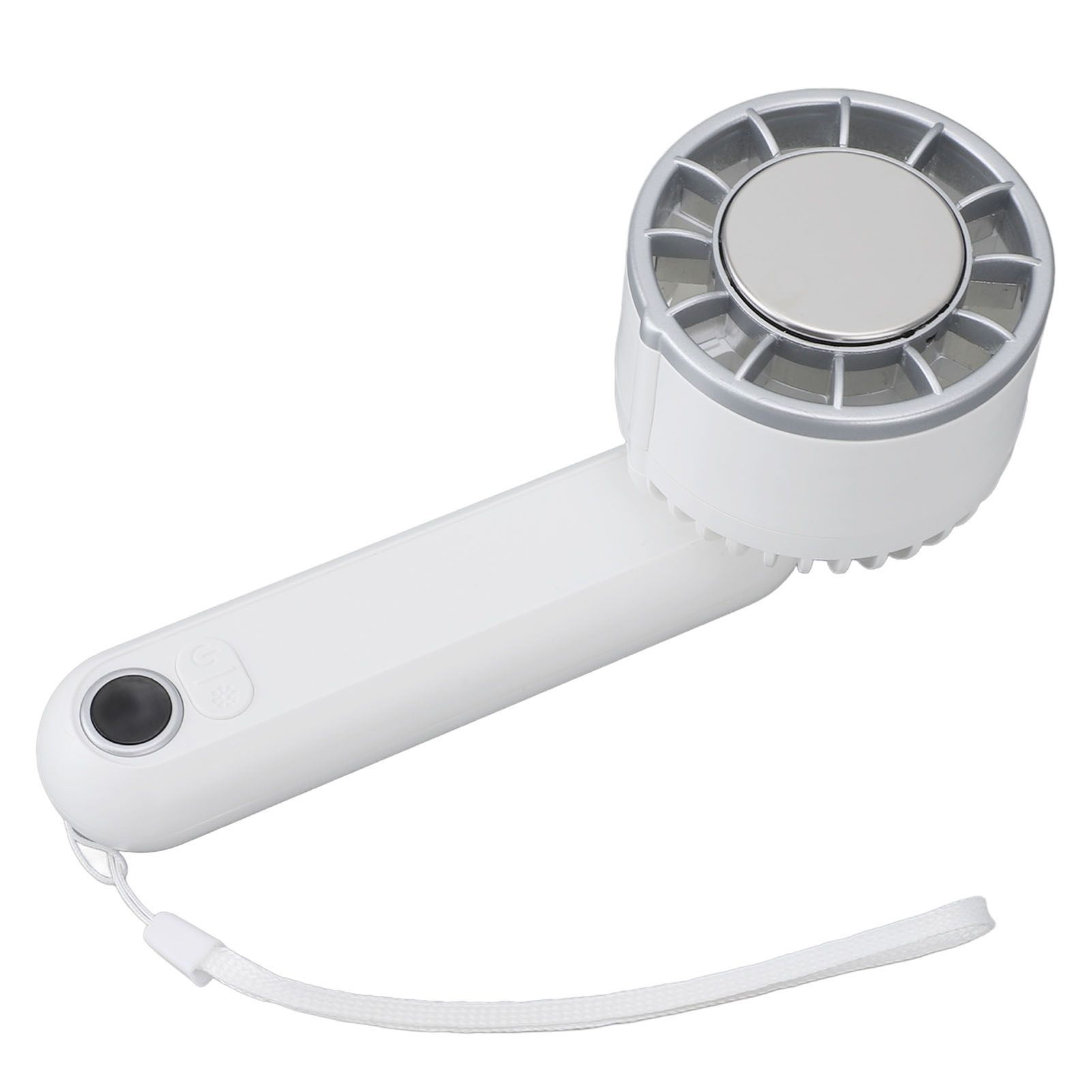 Portable Handheld Fan Foldable LED Display Rechargeable Handheld Pocket Fan view 4