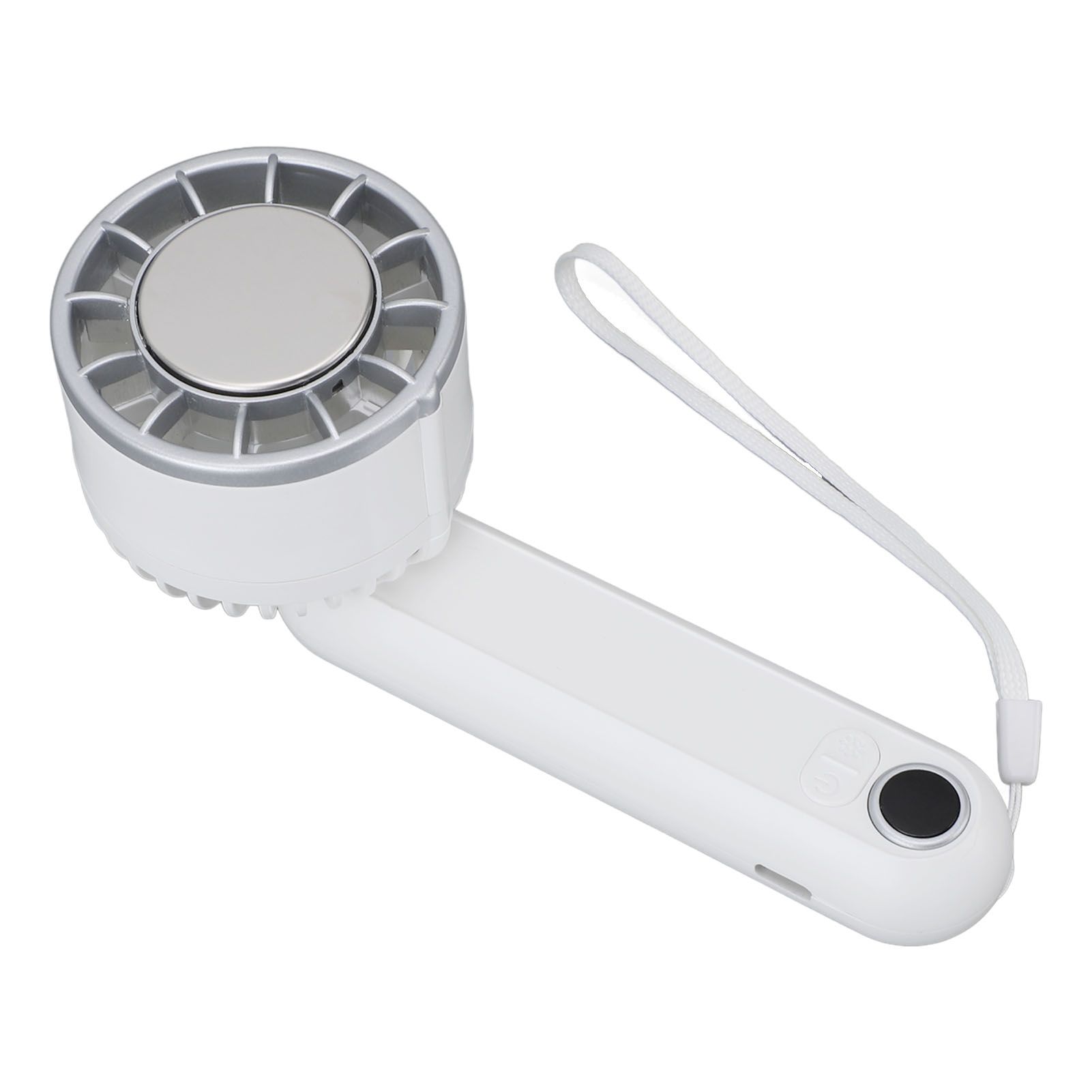 Portable Handheld Fan Foldable LED Display Rechargeable Handheld Pocket Fan view 8