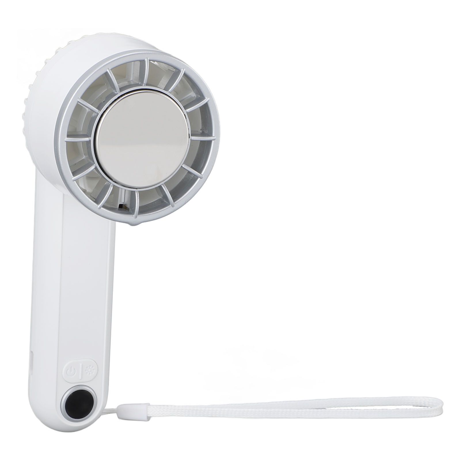 Portable Handheld Fan Foldable LED Display Rechargeable Handheld Pocket Fan view 10