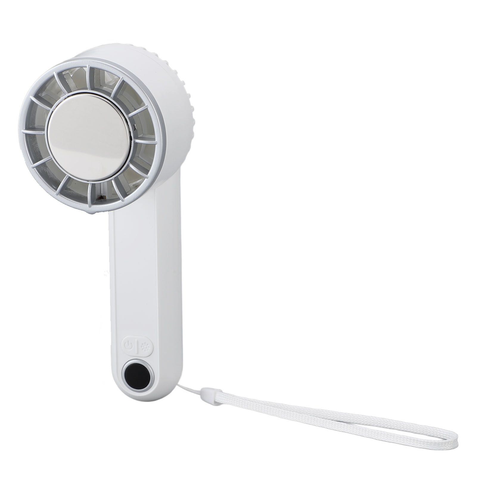 Portable Handheld Fan Foldable LED Display Rechargeable Handheld Pocket Fan view 11