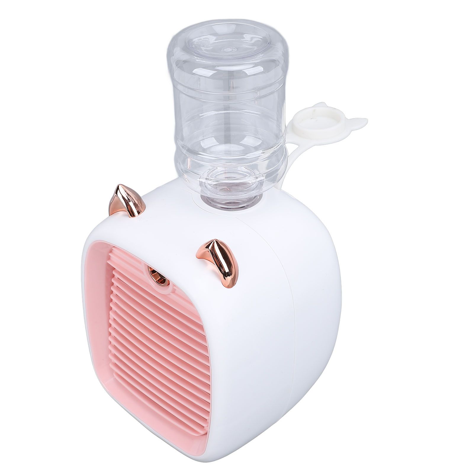 Desktop Cooling Fan Little Fox Shaped Misting USB Rechargeable 800mah Mini view 6