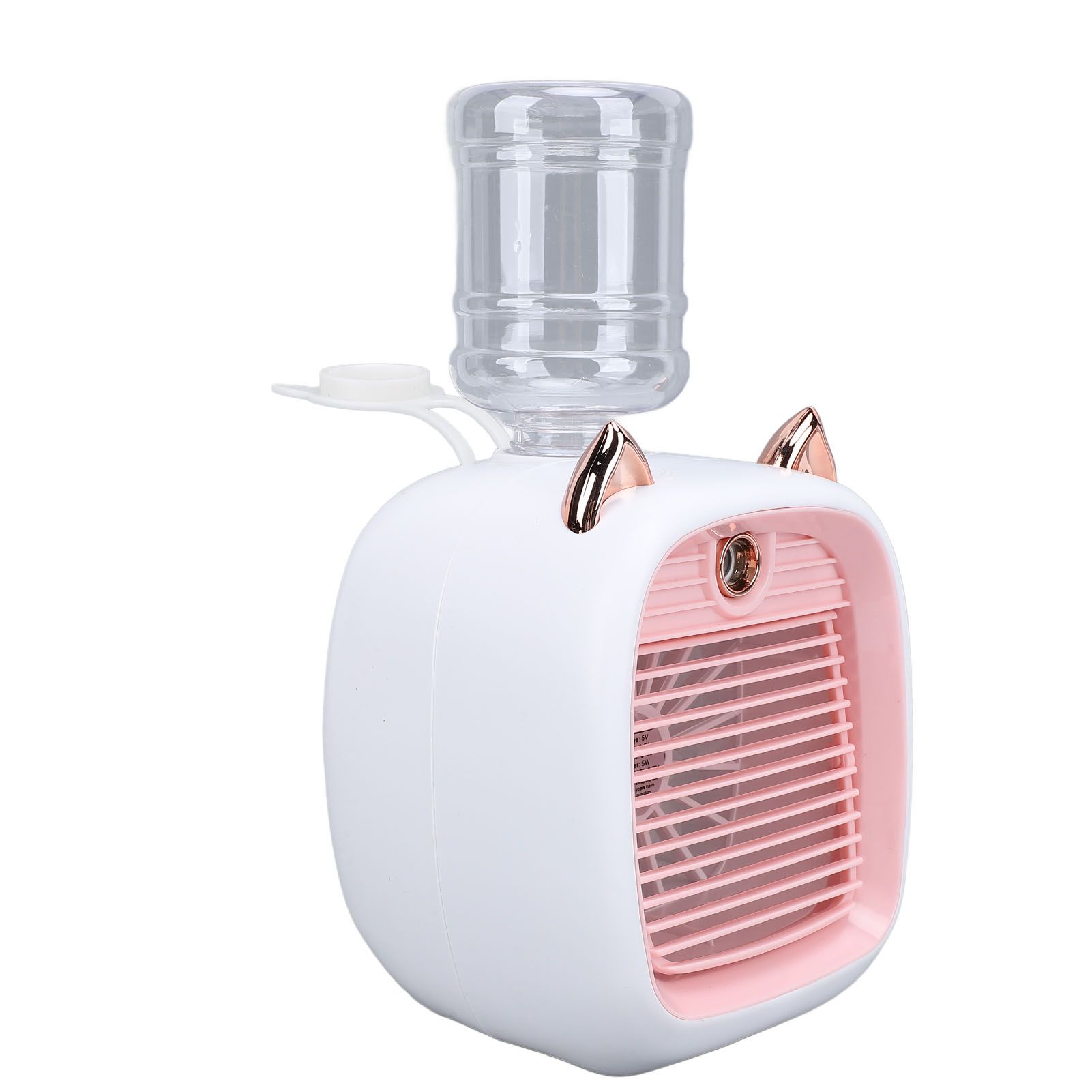Desktop Cooling Fan Little Fox Shaped Misting USB Rechargeable 800mah Mini view 11