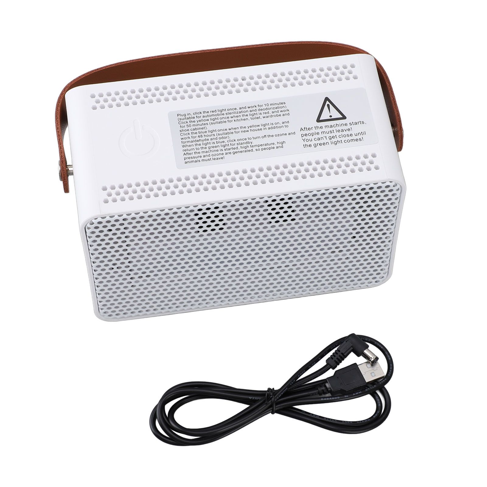 Portable Air Cleaner Intelligent High Efficiency Odor Removing Silent Small
