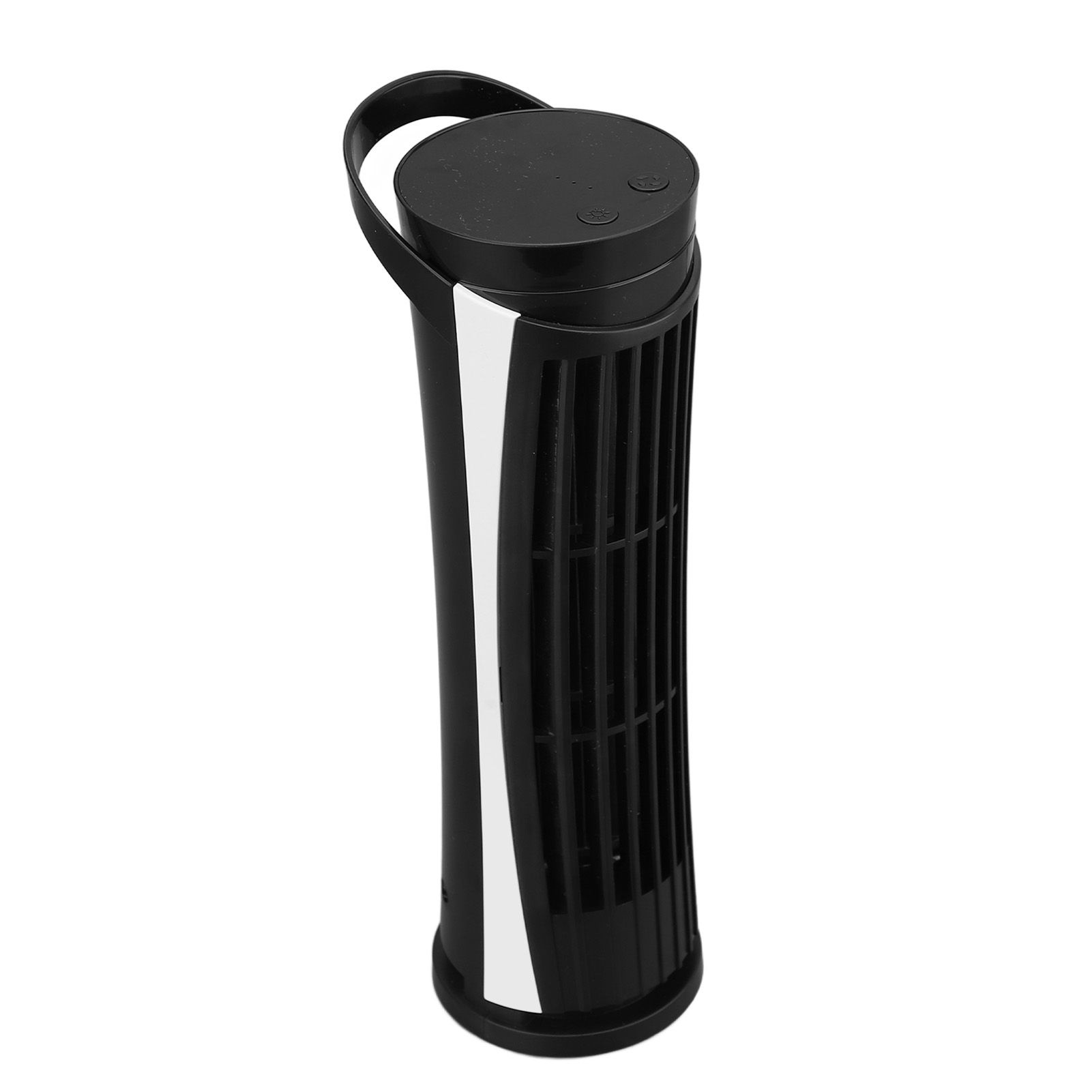 Tower Fan USB Bladeless 2 Lighting Modes 2 Speeds Adjustable Desk Tower Fan view 4