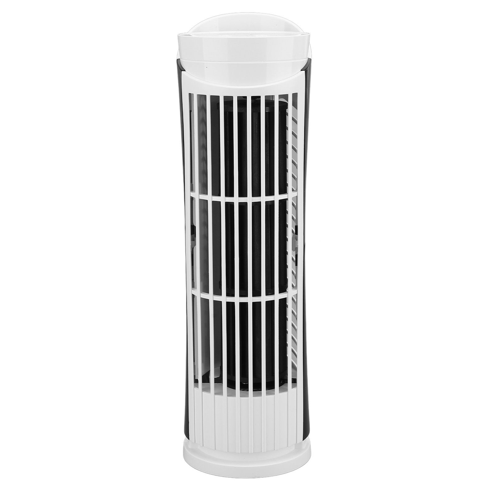 Tower Fan USB Bladeless 2 Lighting Modes 2 Speeds Adjustable Desk Tower Fan
