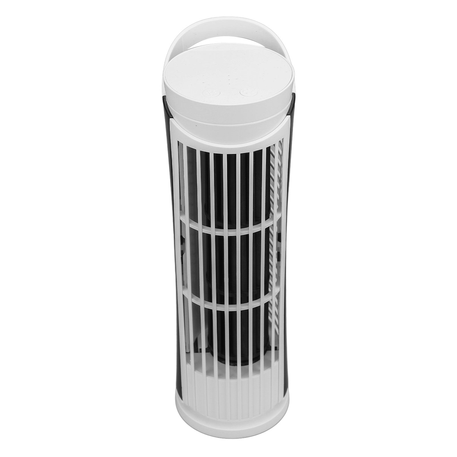 Tower Fan USB Bladeless 2 Lighting Modes 2 Speeds Adjustable Desk Tower Fan view 10